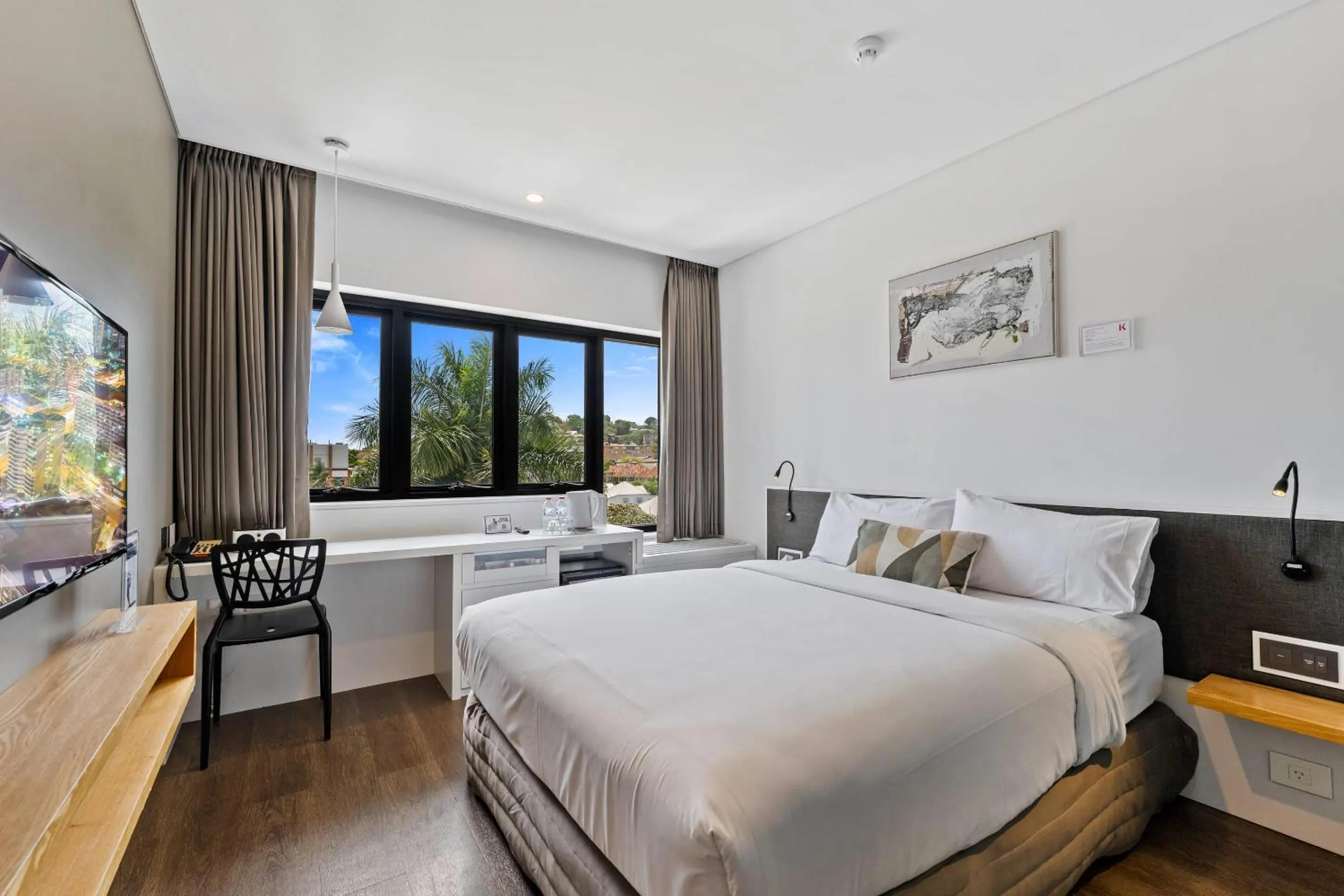 Bedroom, Bed in The Kingsford, an Ascend Collection Hotel