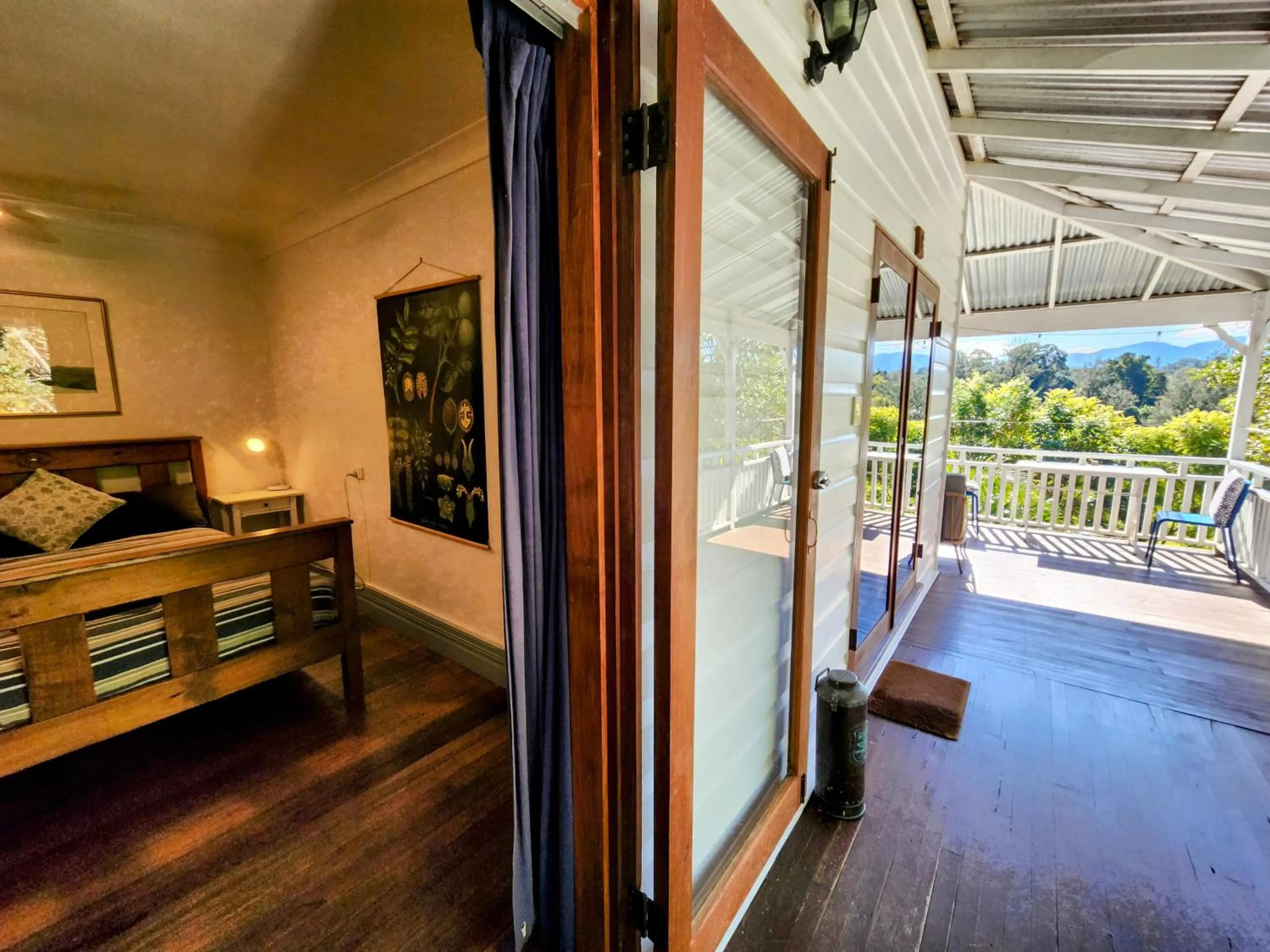Balcony/Terrace in Bellingen Belfry Guesthouse