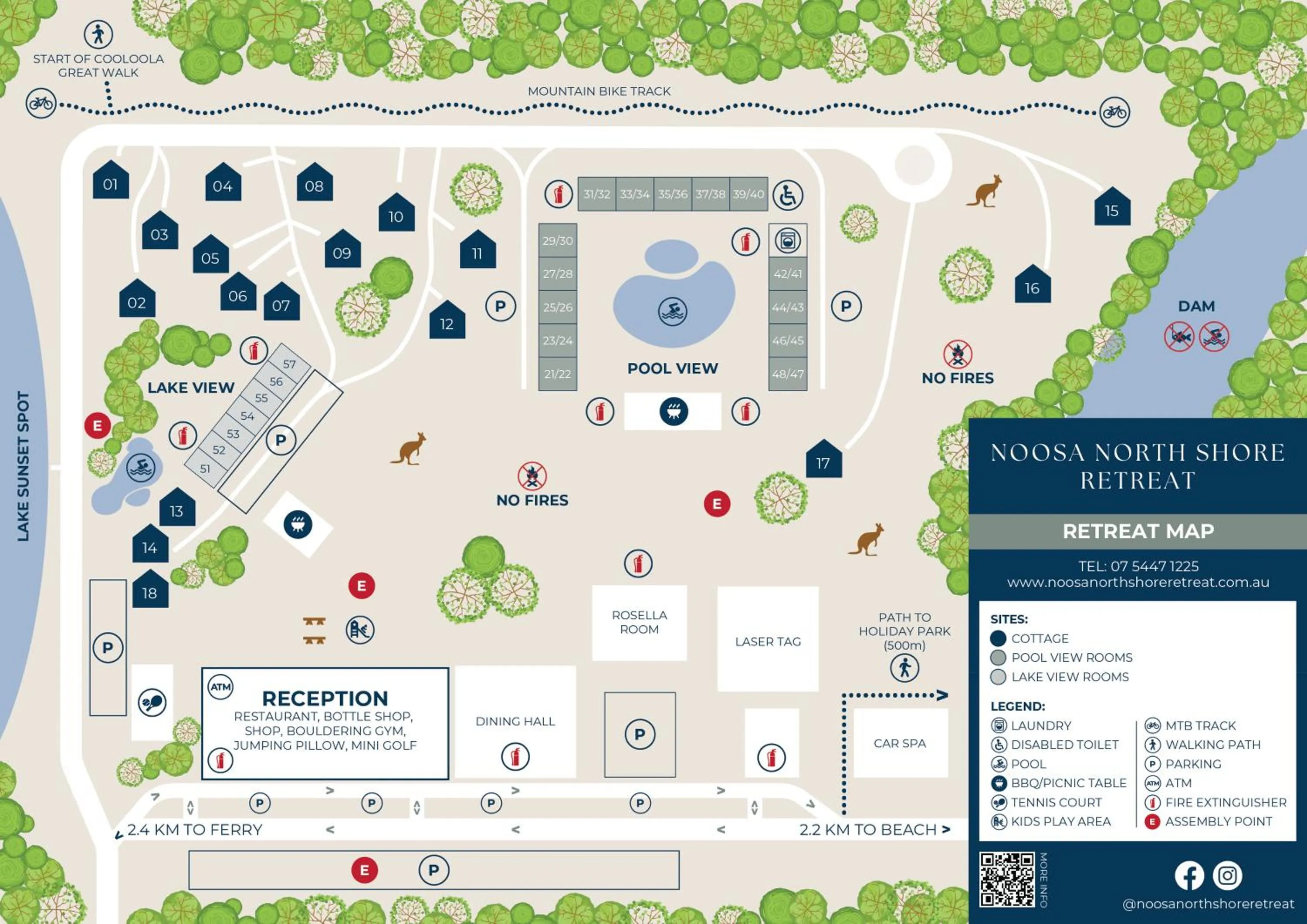 View (from property/room) in Noosa North Shore Retreat