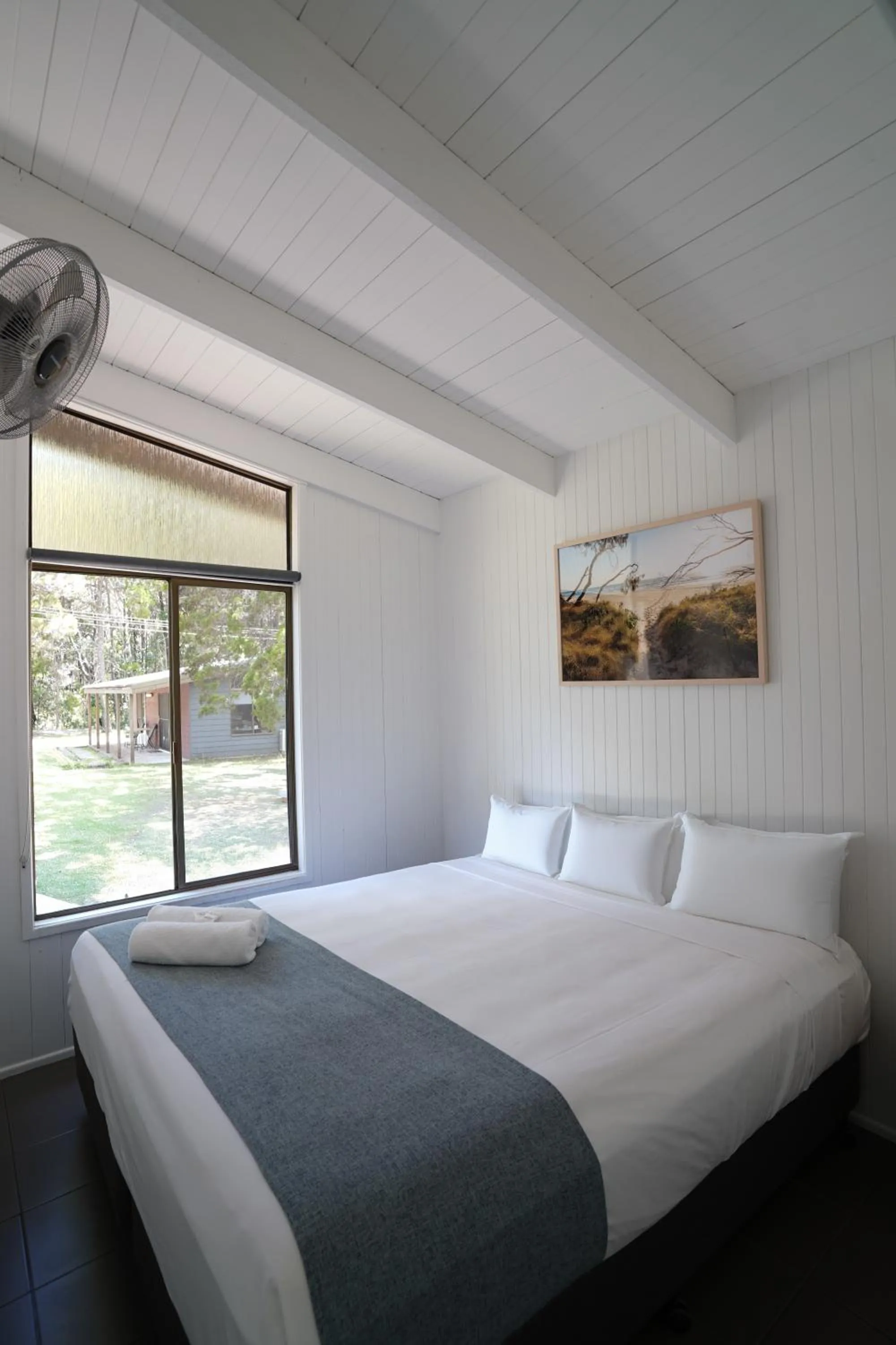Bedroom, Bed in Noosa North Shore Retreat