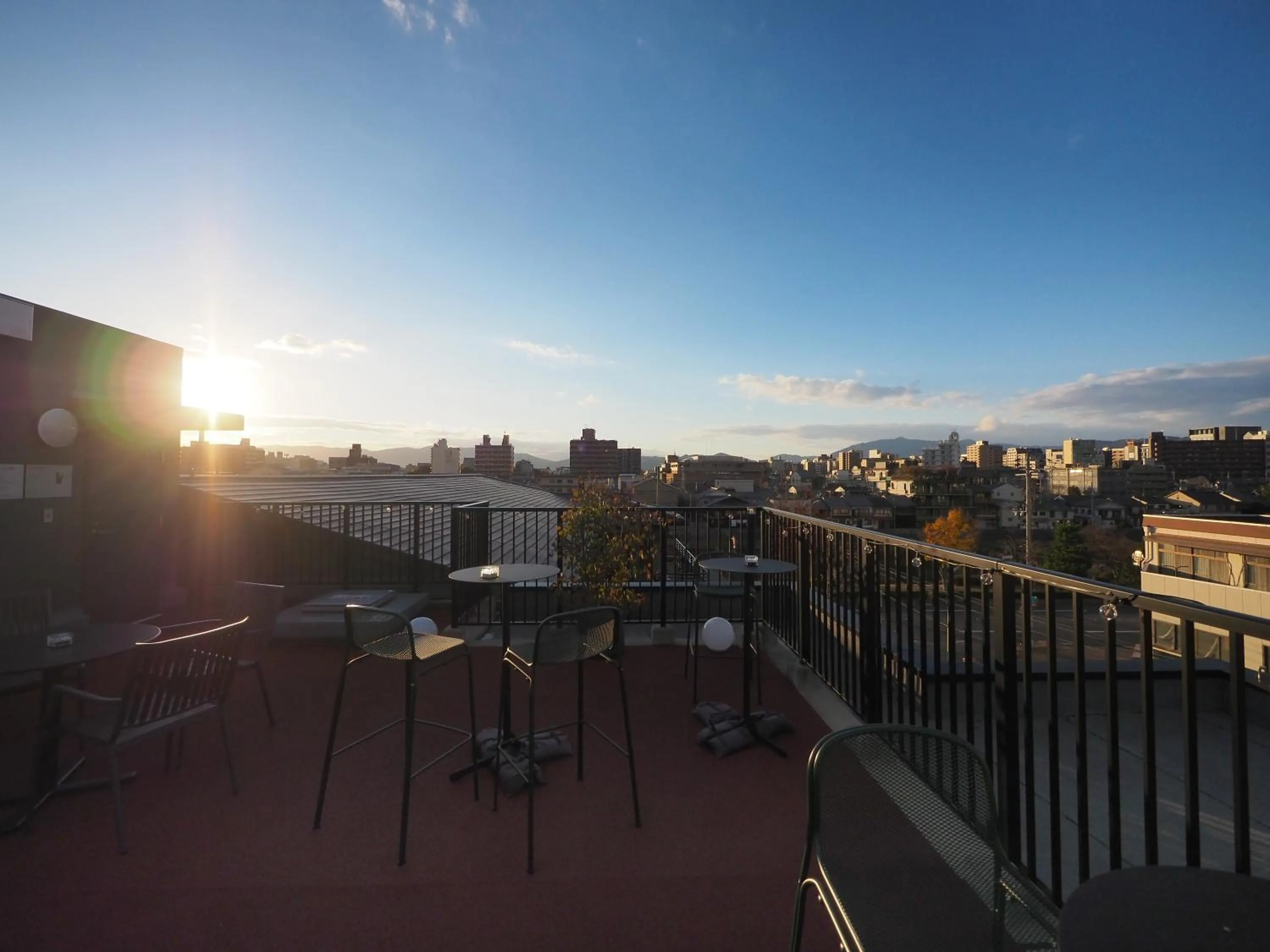 Balcony/Terrace in HIYORI Stay Kyoto Kamogawa