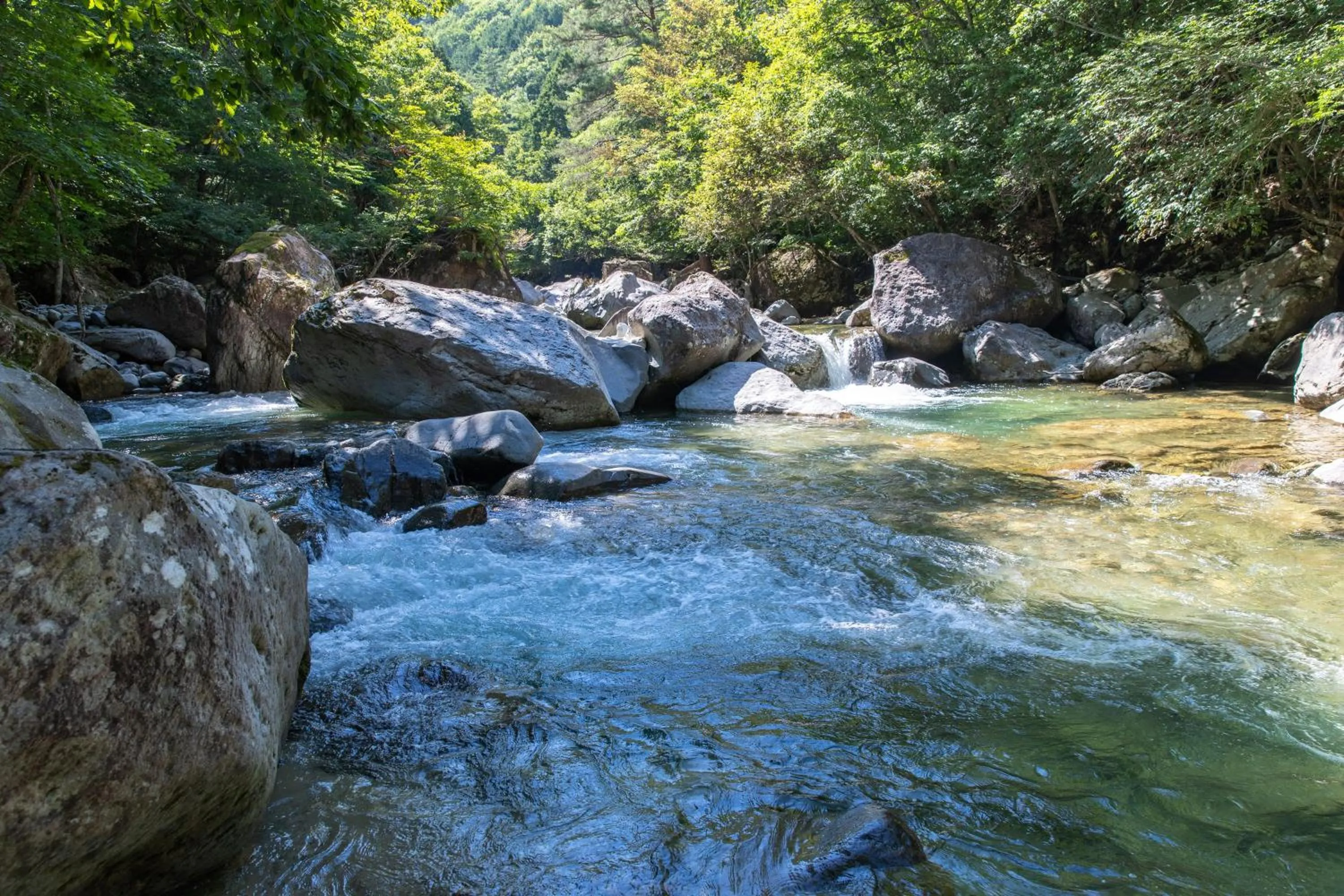 Natural landscape in Wanosato