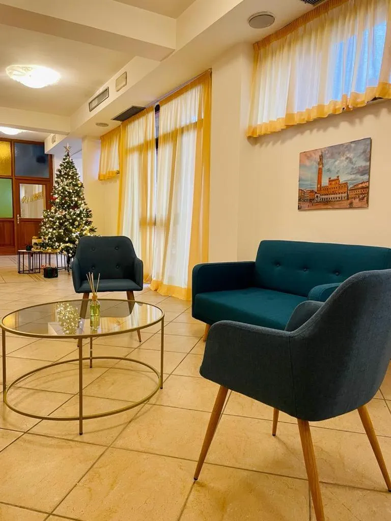 Lobby or reception in Hotel Vico Alto Siena