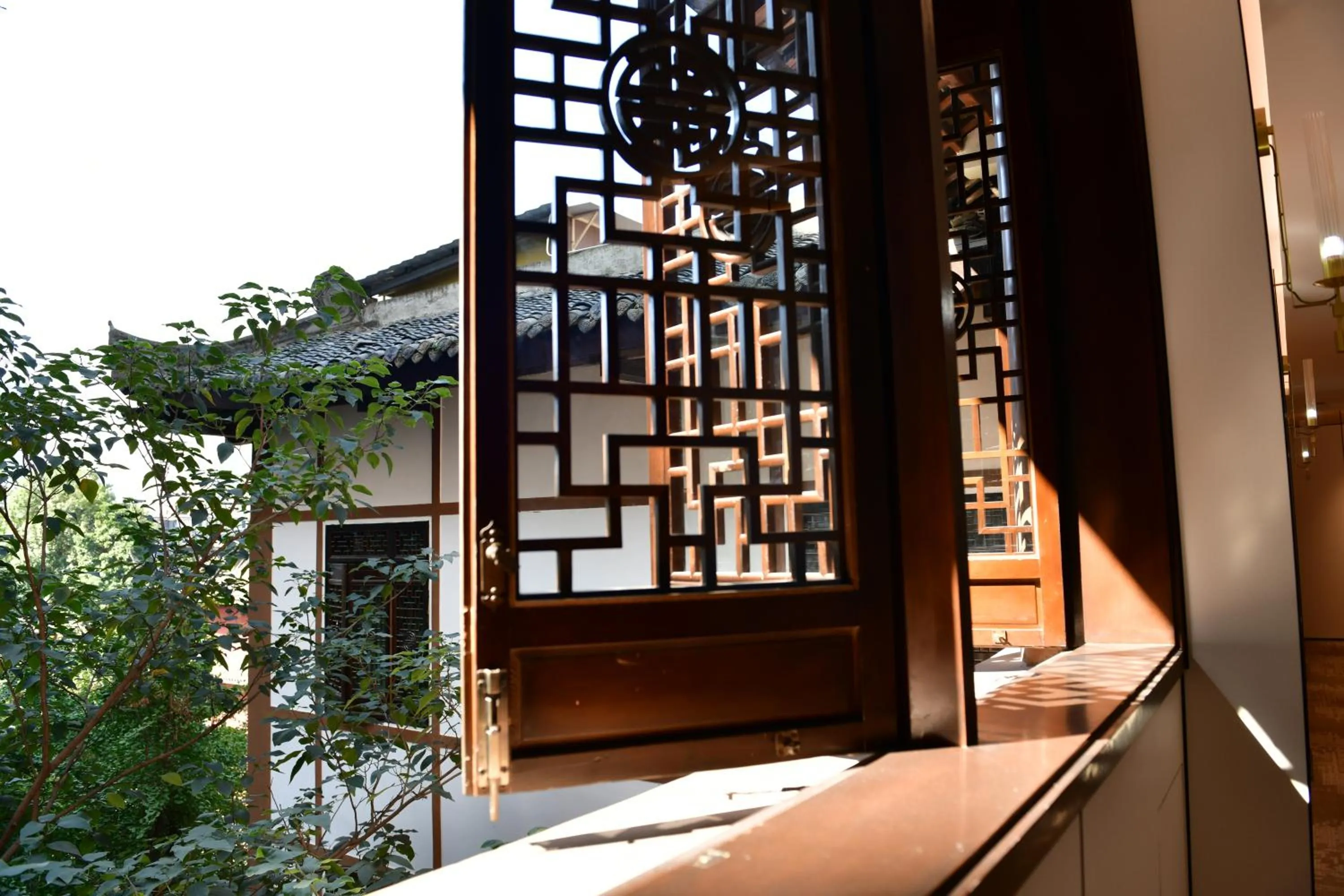 Balcony/Terrace in Xishu Garden Inn - Travel Agency service - Car Rent service - English Speaking