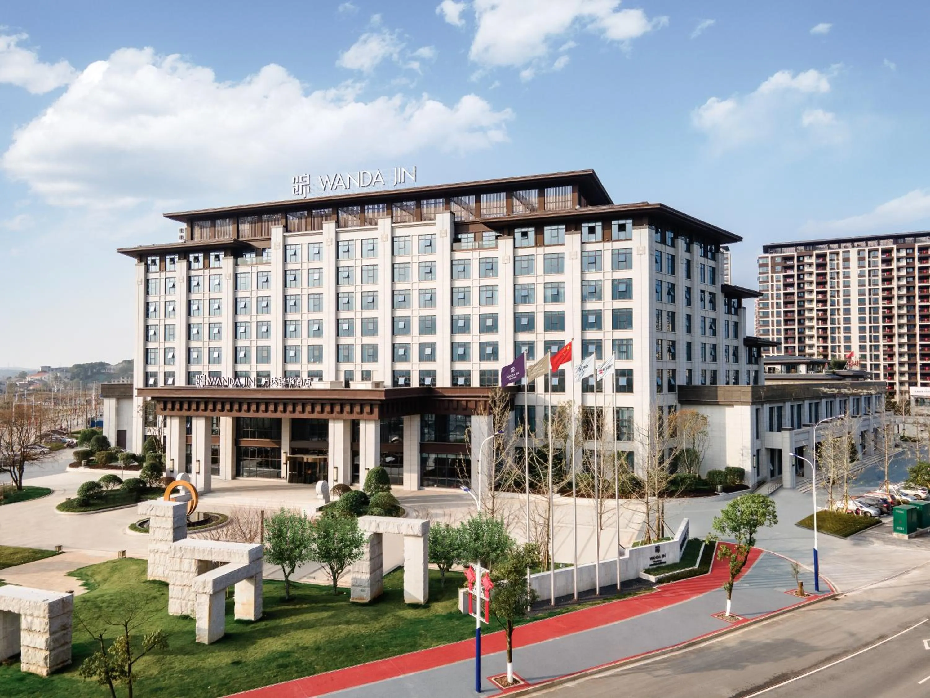 Property building in Wanda Jin Pingxiang