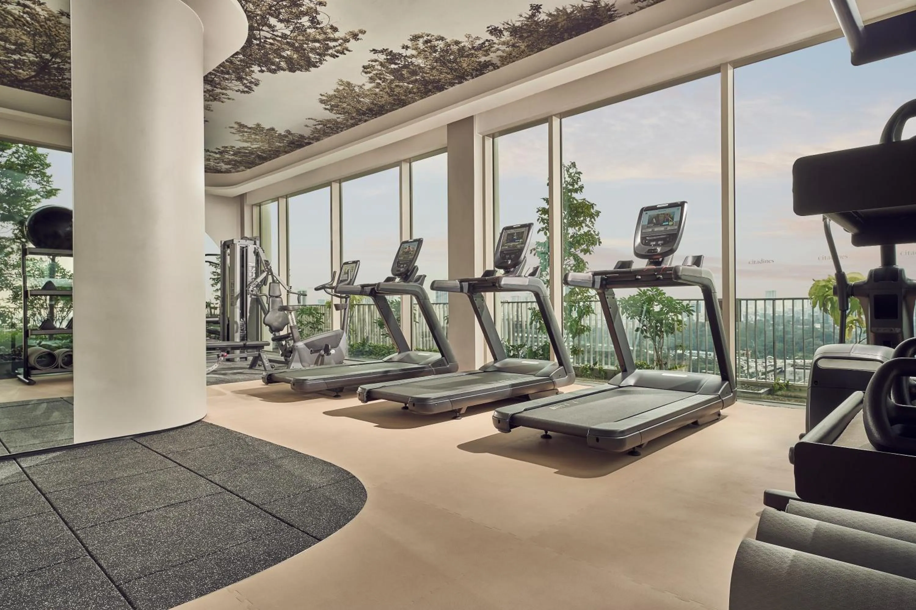 Fitness centre/facilities in Citadines Science Park Singapore