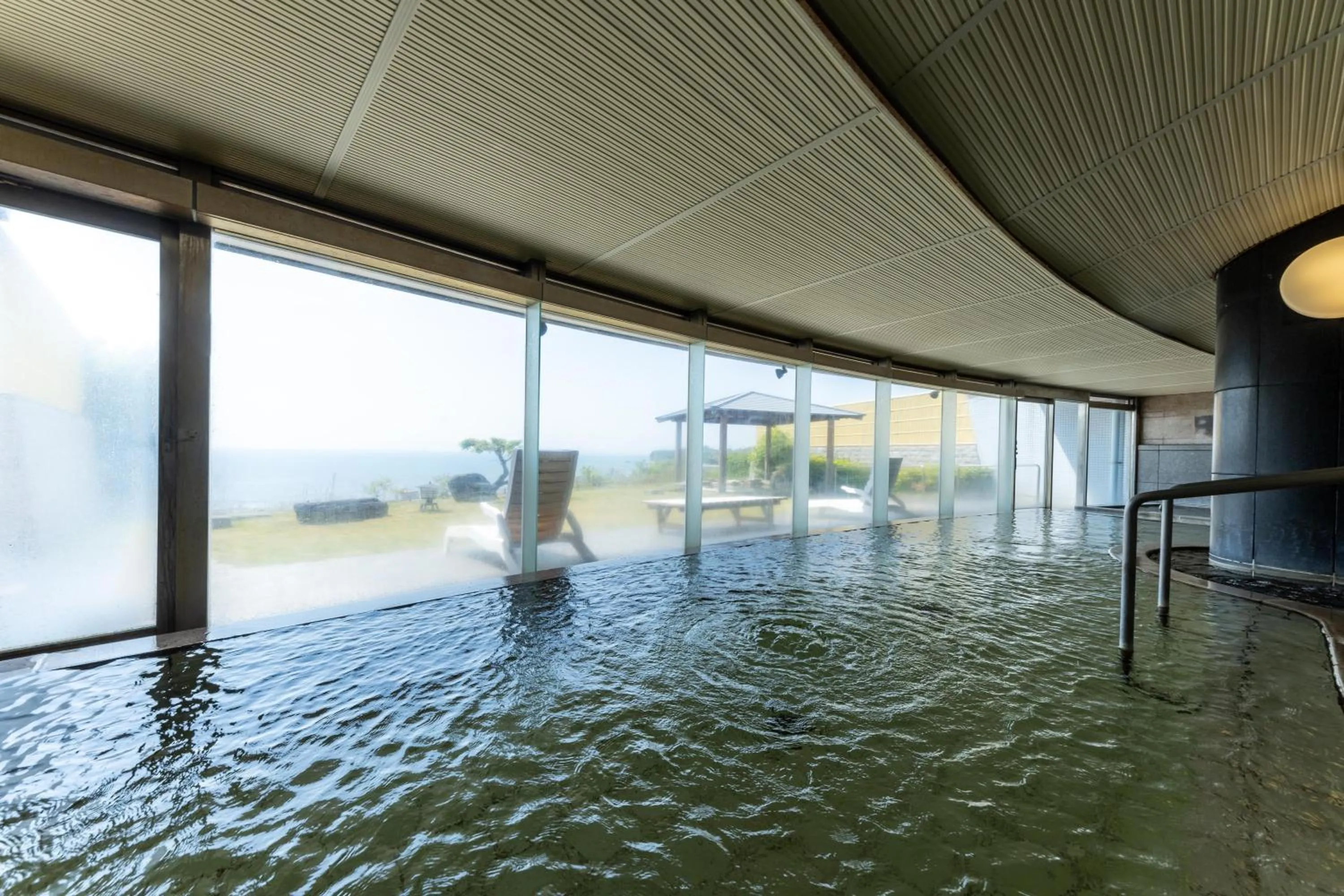 Hot Spring Bath in Spa and Resort Hotel Solage Oita Hiji Beppuwan