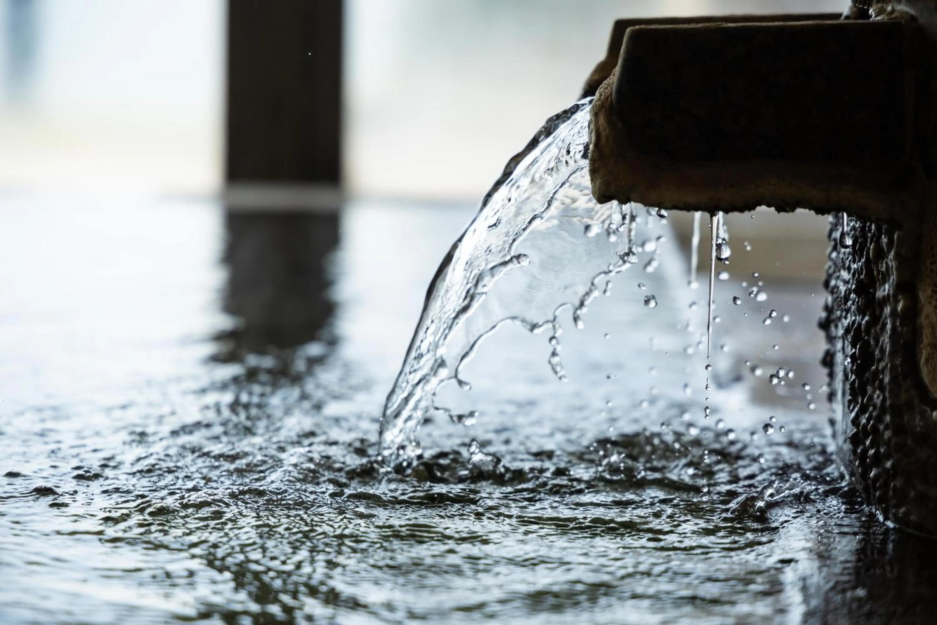Hot Spring Bath in Spa and Resort Hotel Solage Oita Hiji Beppuwan