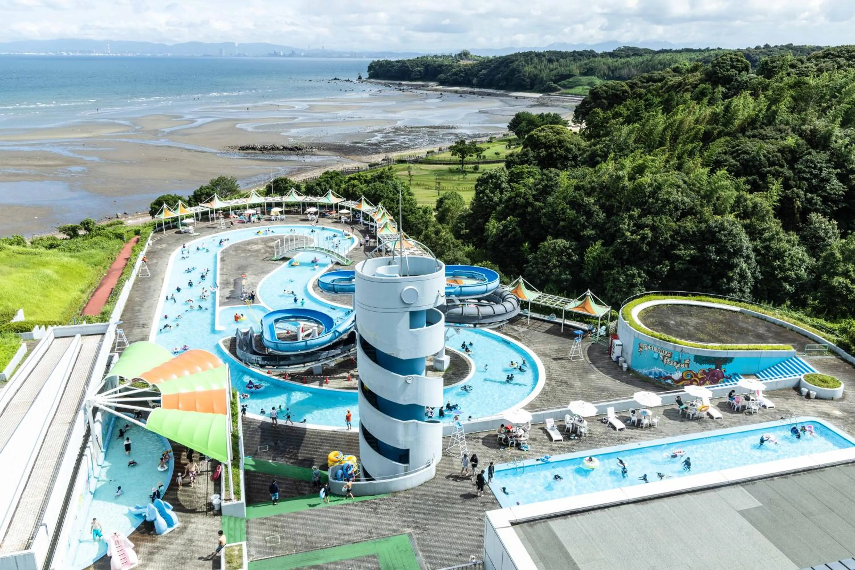 Sea view in Spa and Resort Hotel Solage Oita Hiji Beppuwan