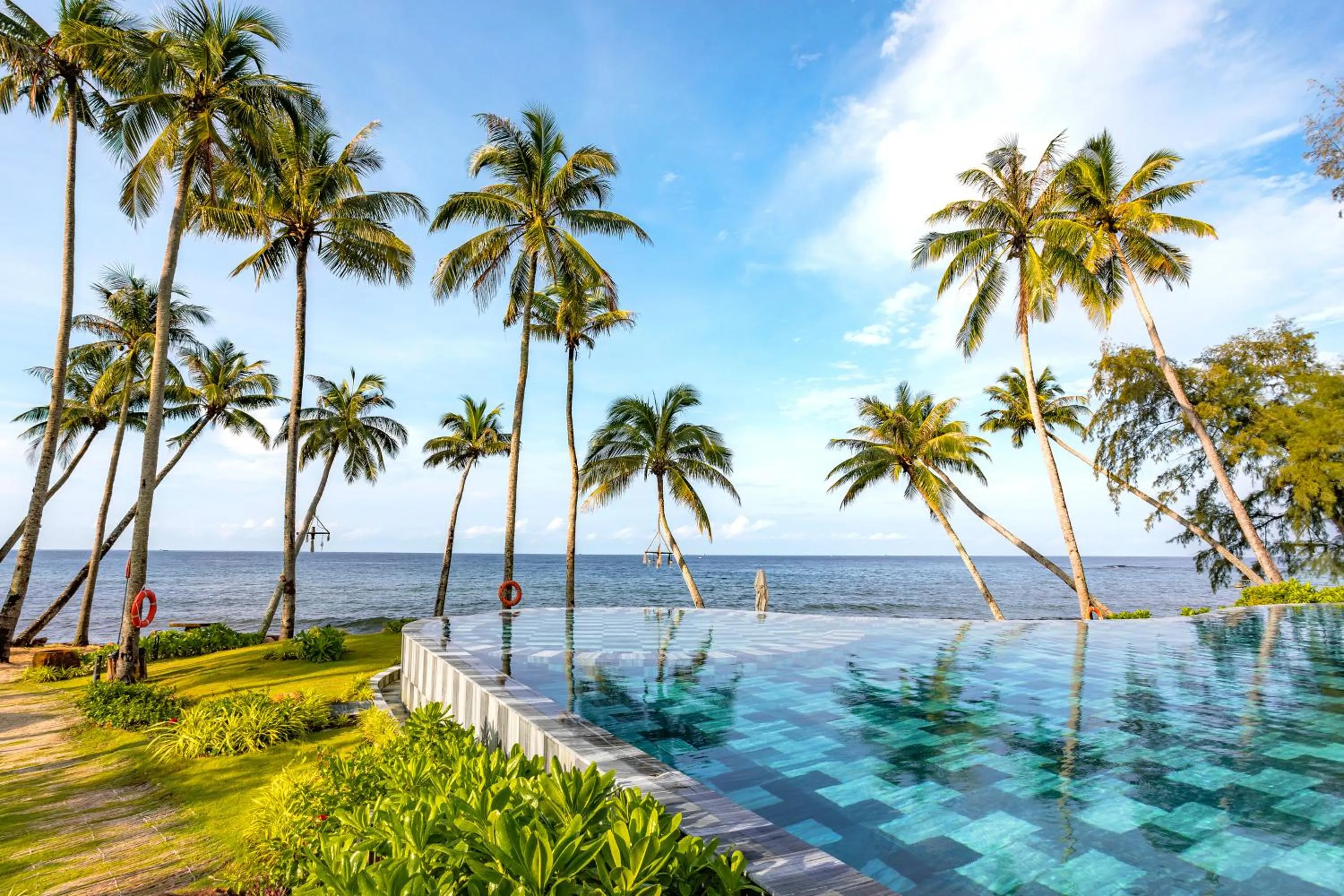 Pool view in Grand Ocean Bay Resort Phu Quoc