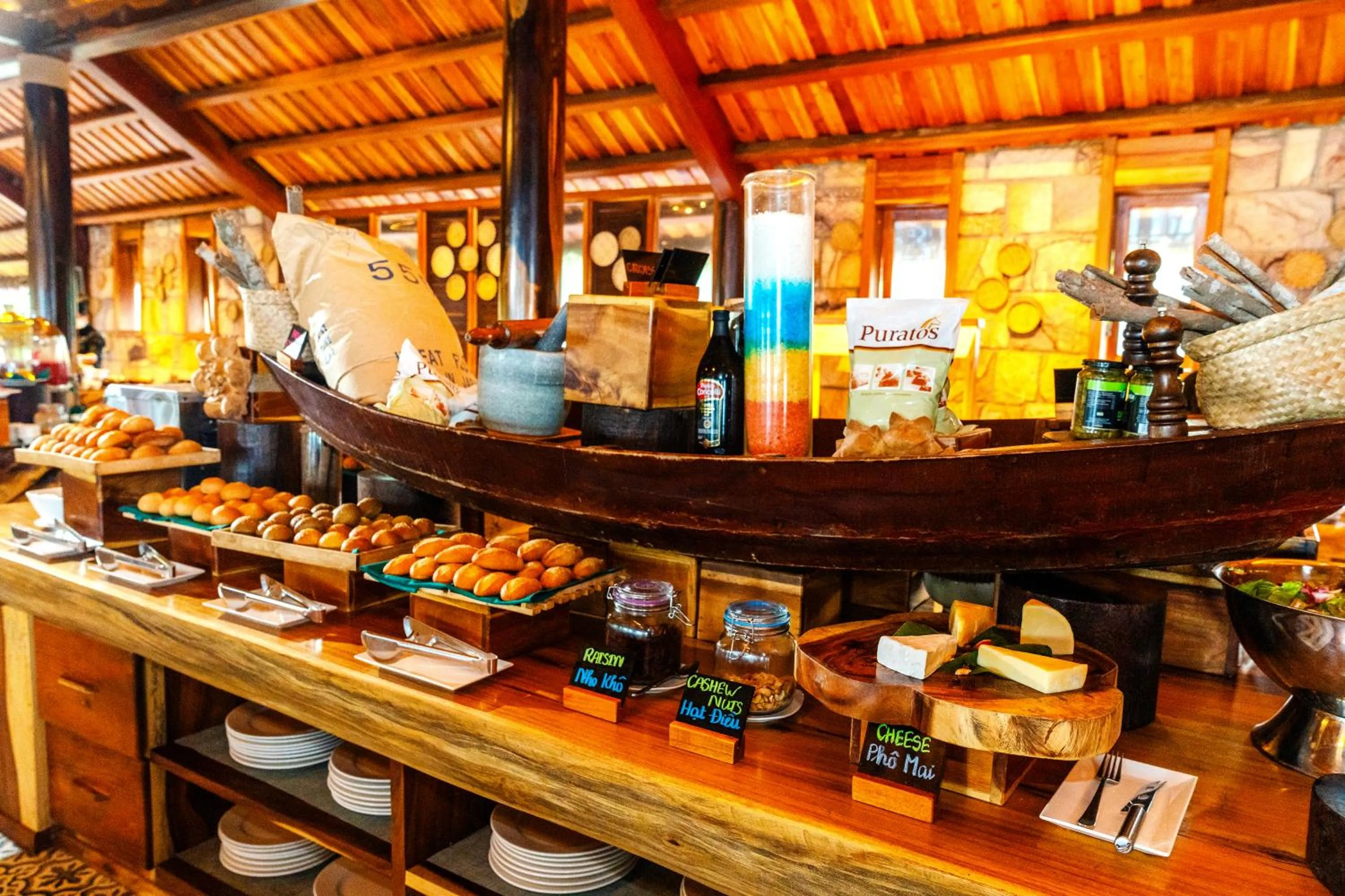 Breakfast in Grand Ocean Bay Resort Phu Quoc