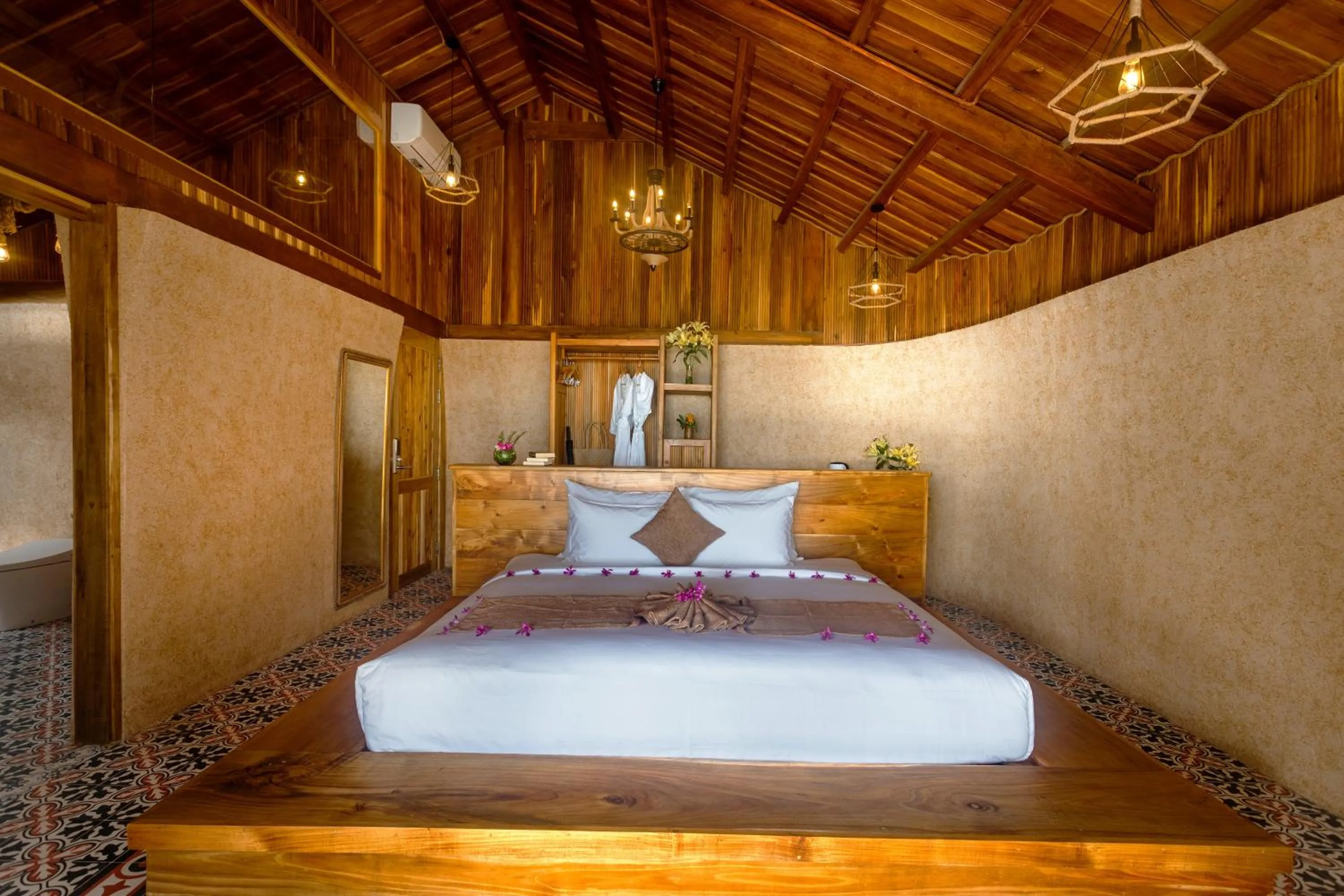 Bedroom, Bed in Grand Ocean Bay Resort Phu Quoc