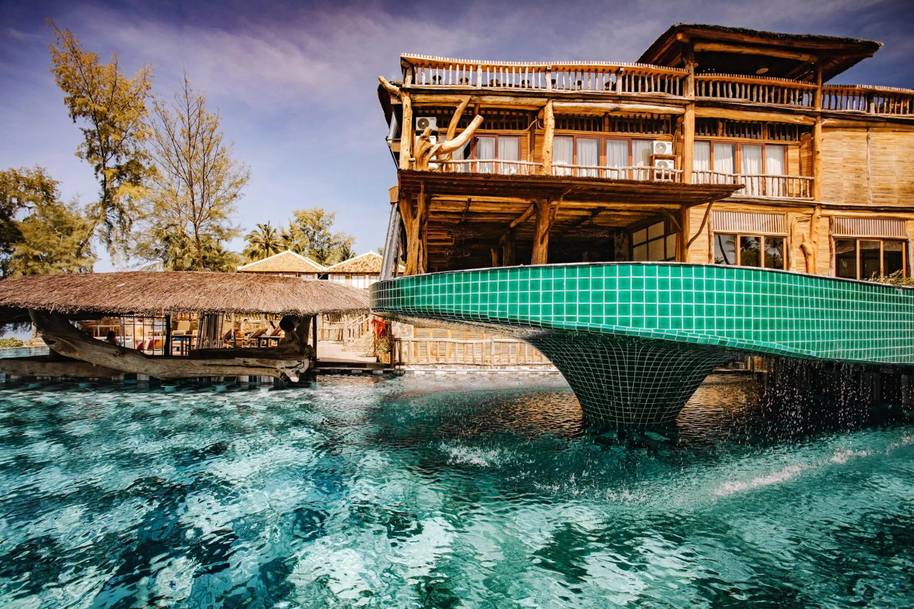 Pool view in Grand Ocean Bay Resort Phu Quoc