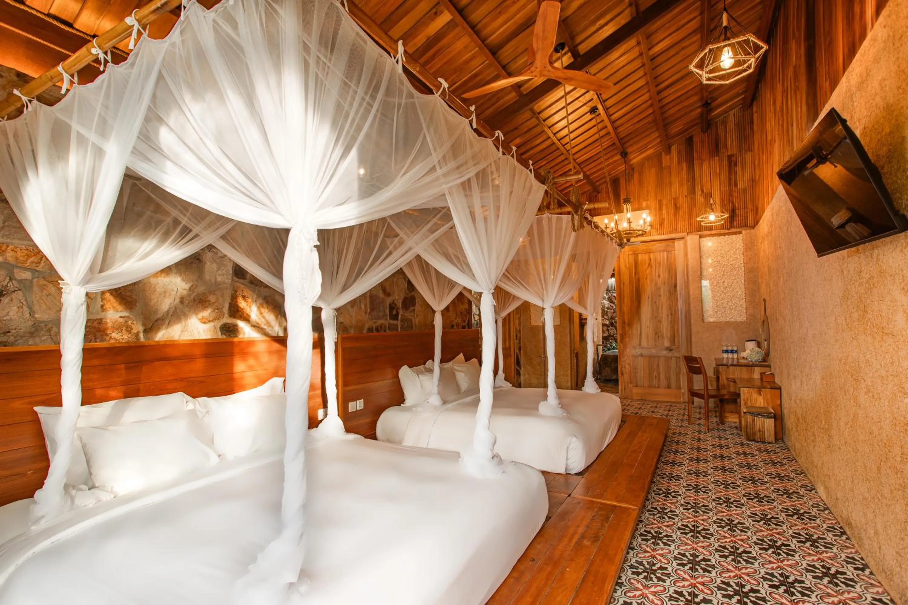 Natural landscape, Bed in Grand Ocean Bay Resort Phu Quoc