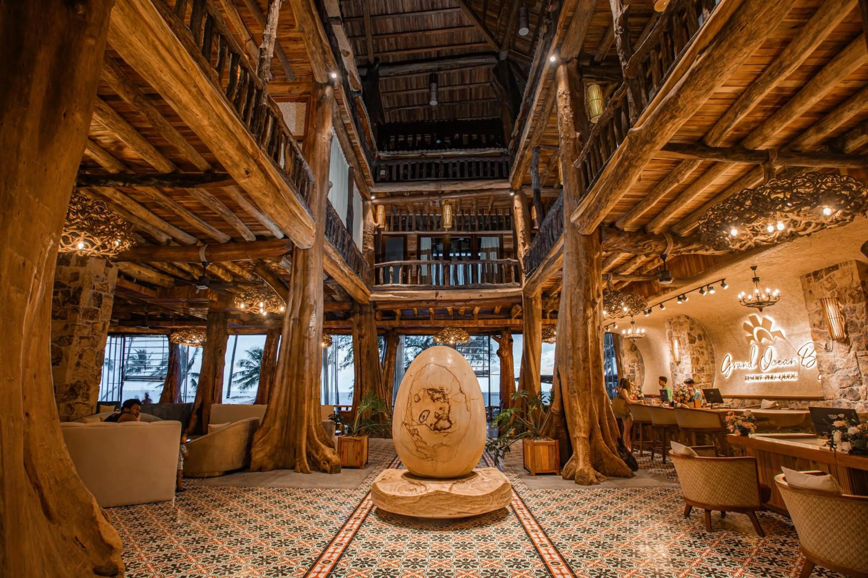 Lobby or reception in Grand Ocean Bay Resort Phu Quoc