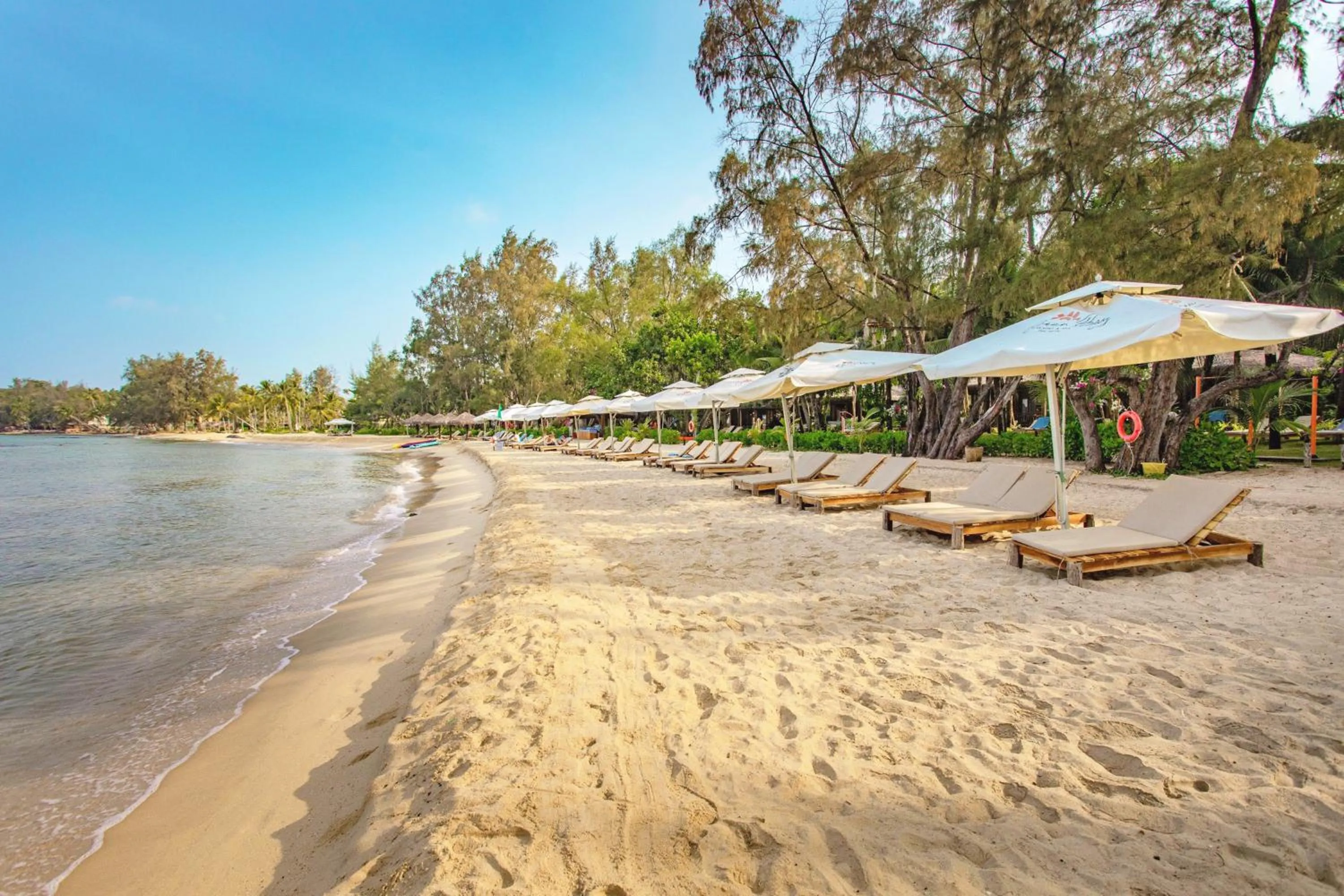 Beach in Grand Ocean Bay Resort Phu Quoc