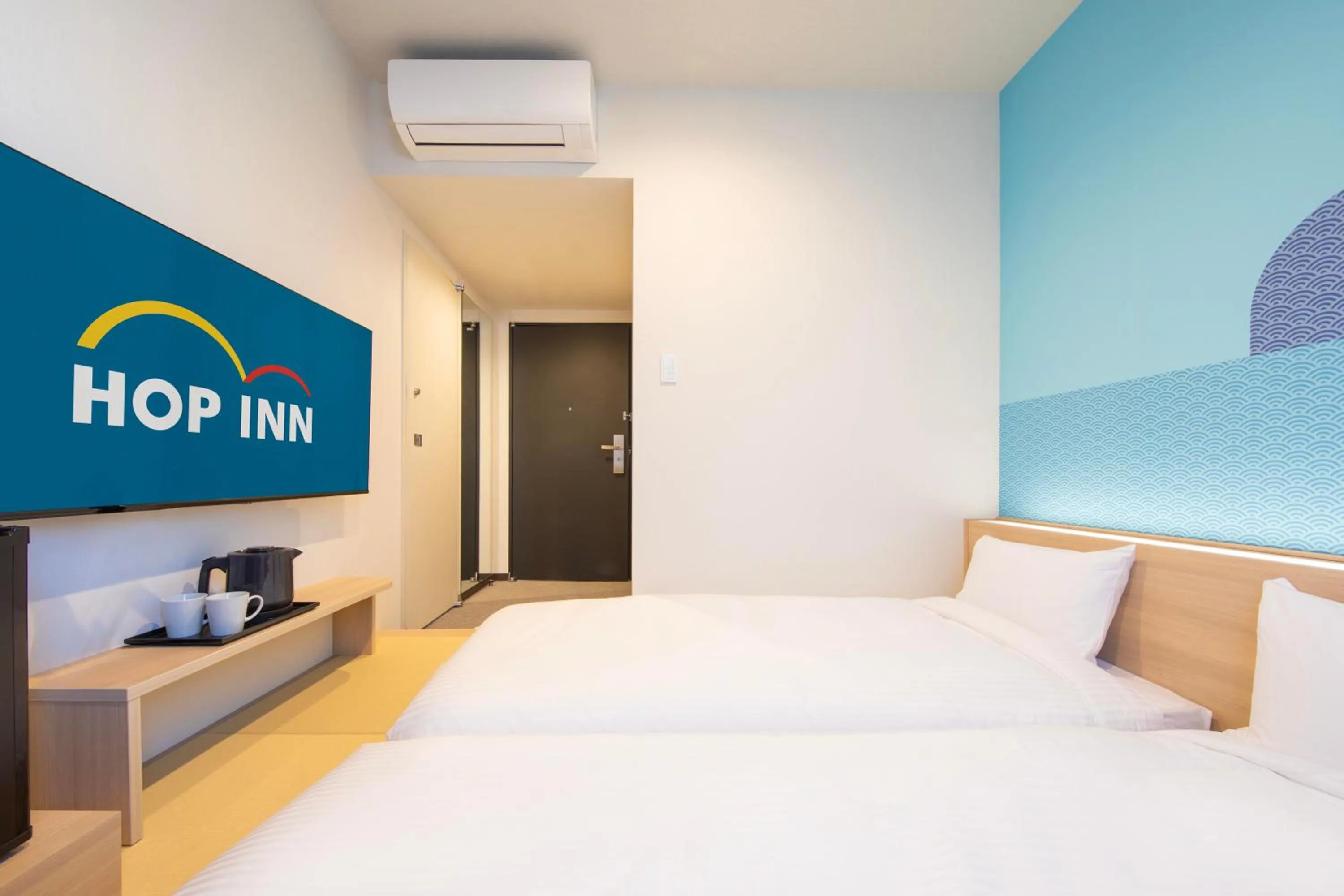 Bed in Hop Inn Tokyo Asakusa