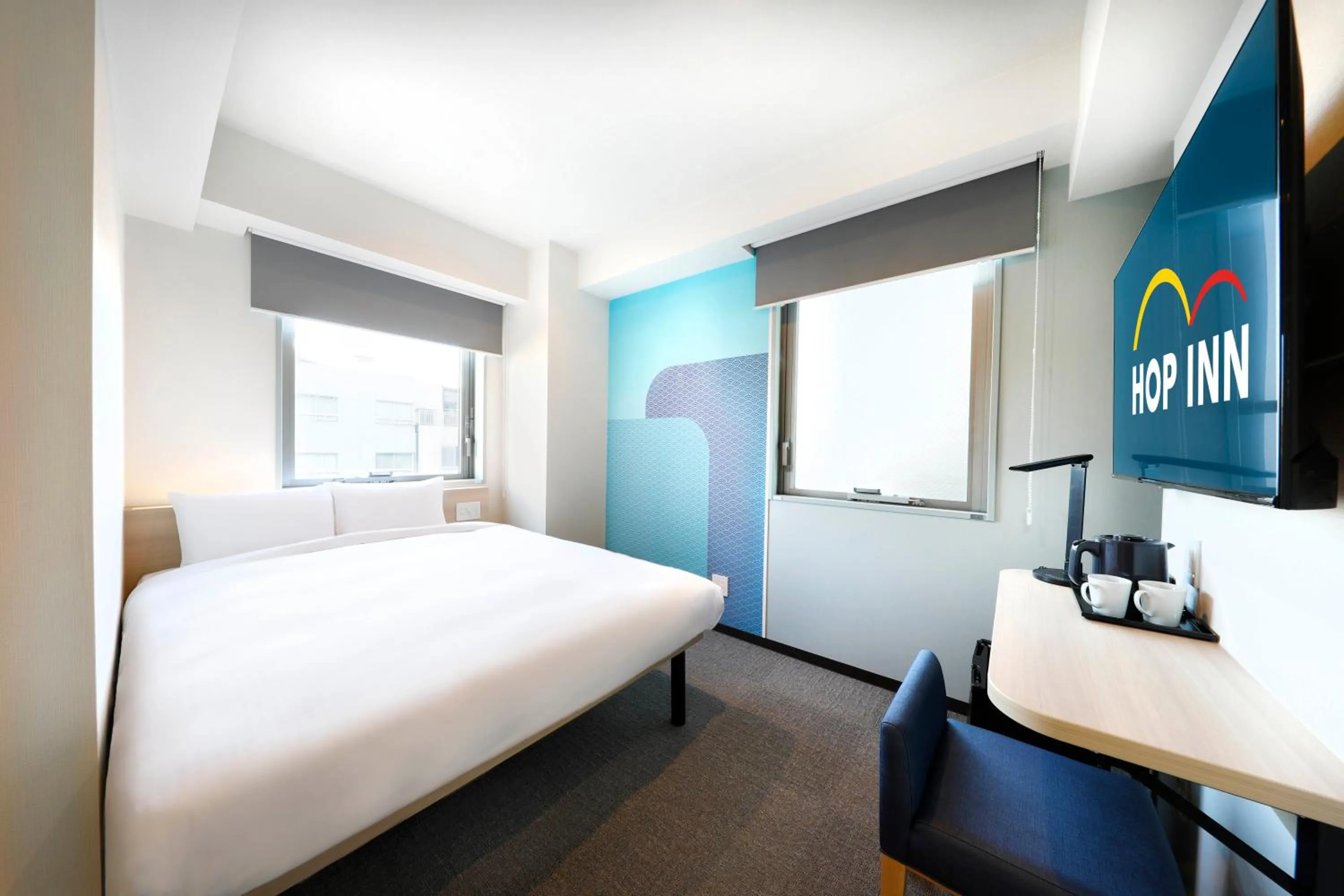 Bed in Hop Inn Tokyo Asakusa