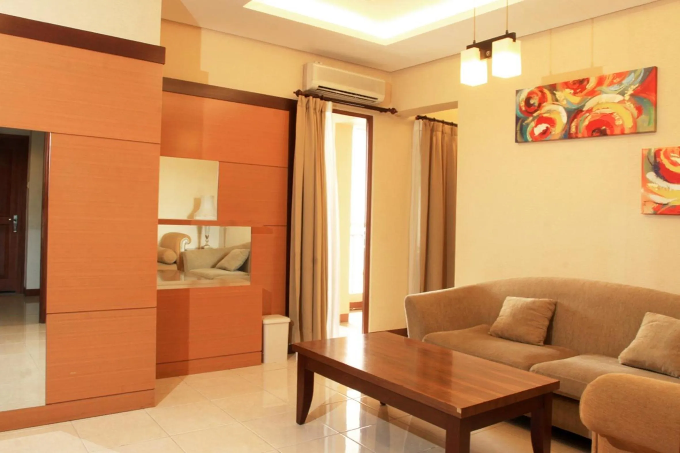 Seating area in Daily Home Apartment