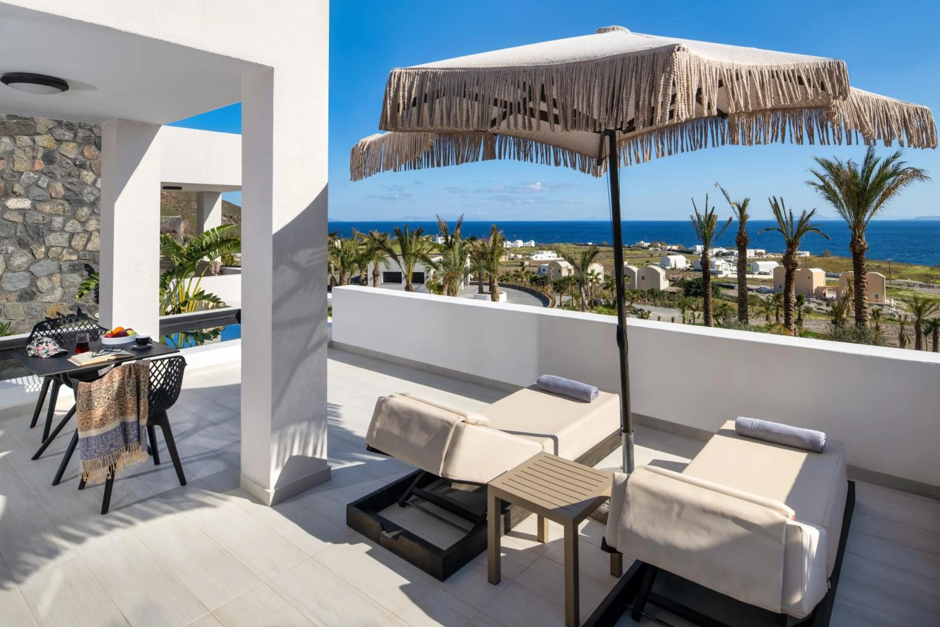 Patio in Palm Island Suites