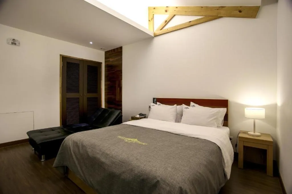 Bed in Hotel The Jaja