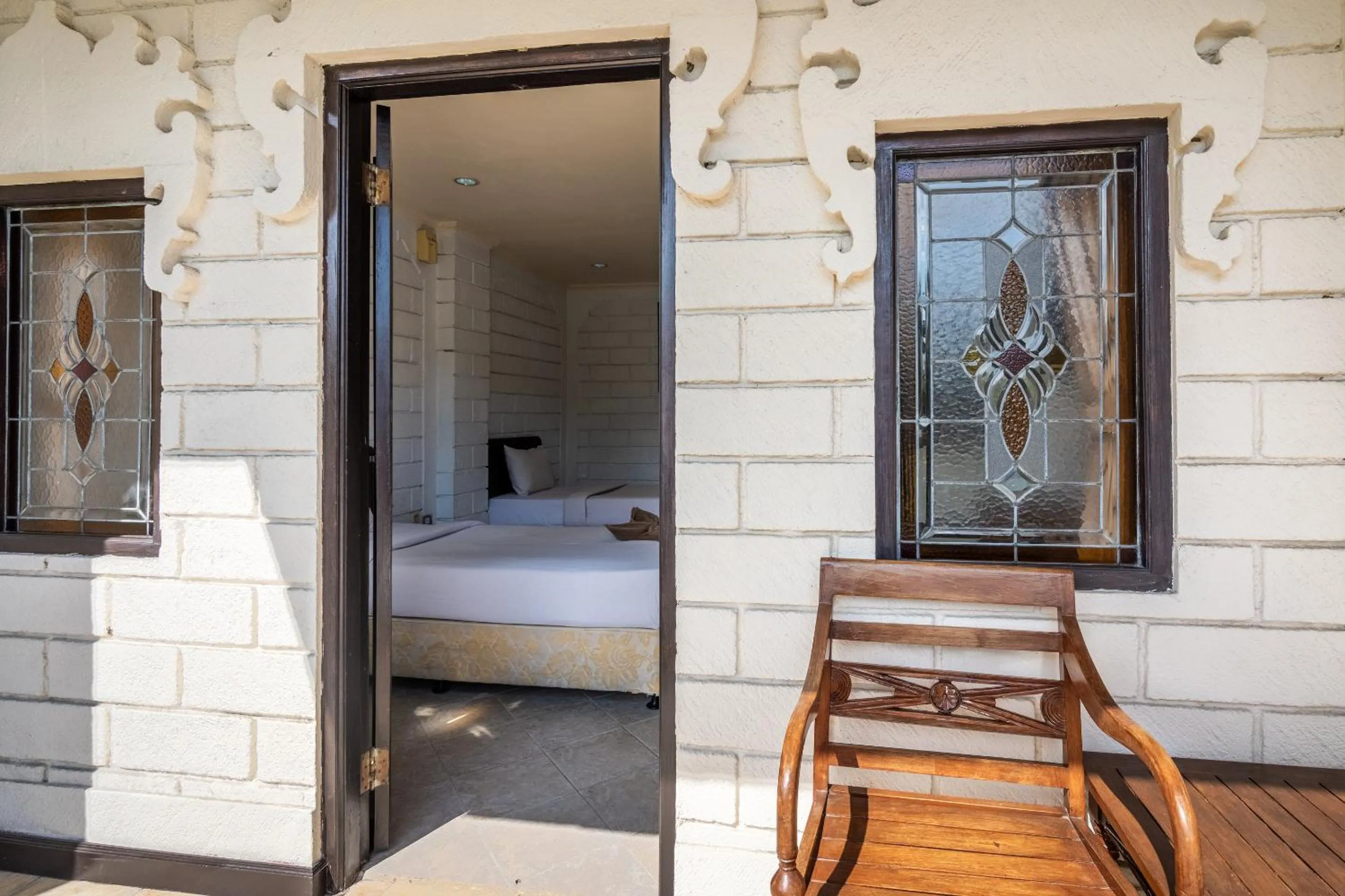 Balcony/Terrace, Bed in Ammara Legian By Vilarisi - 8 Minute Walk To The Beach