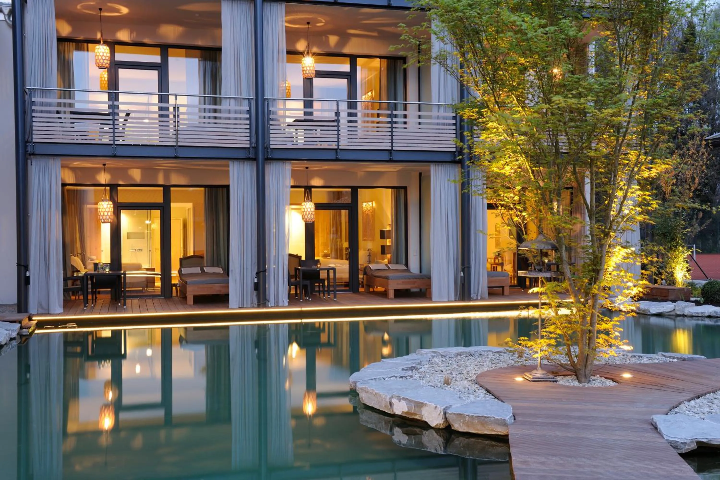 View (from property/room) in Wellnessgarten-Hotel