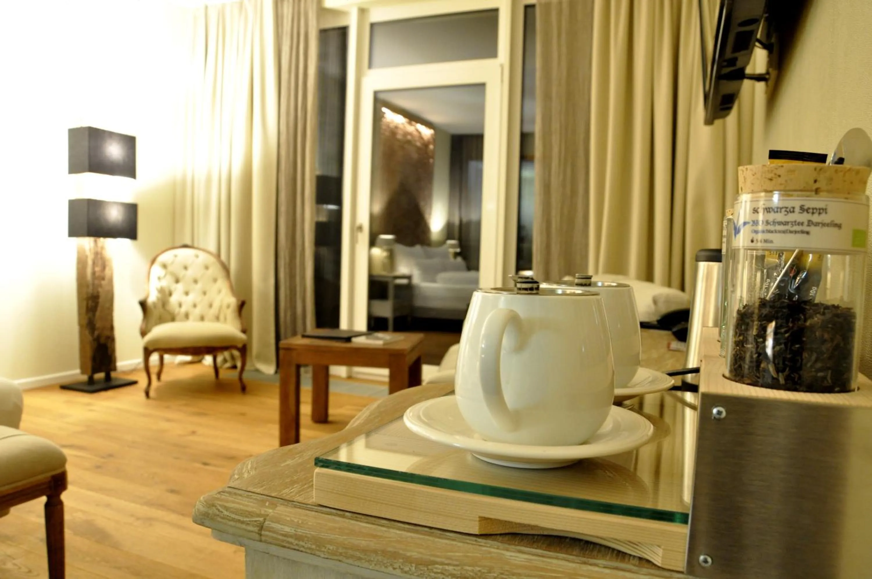 Coffee/tea facilities in Wellnessgarten-Hotel