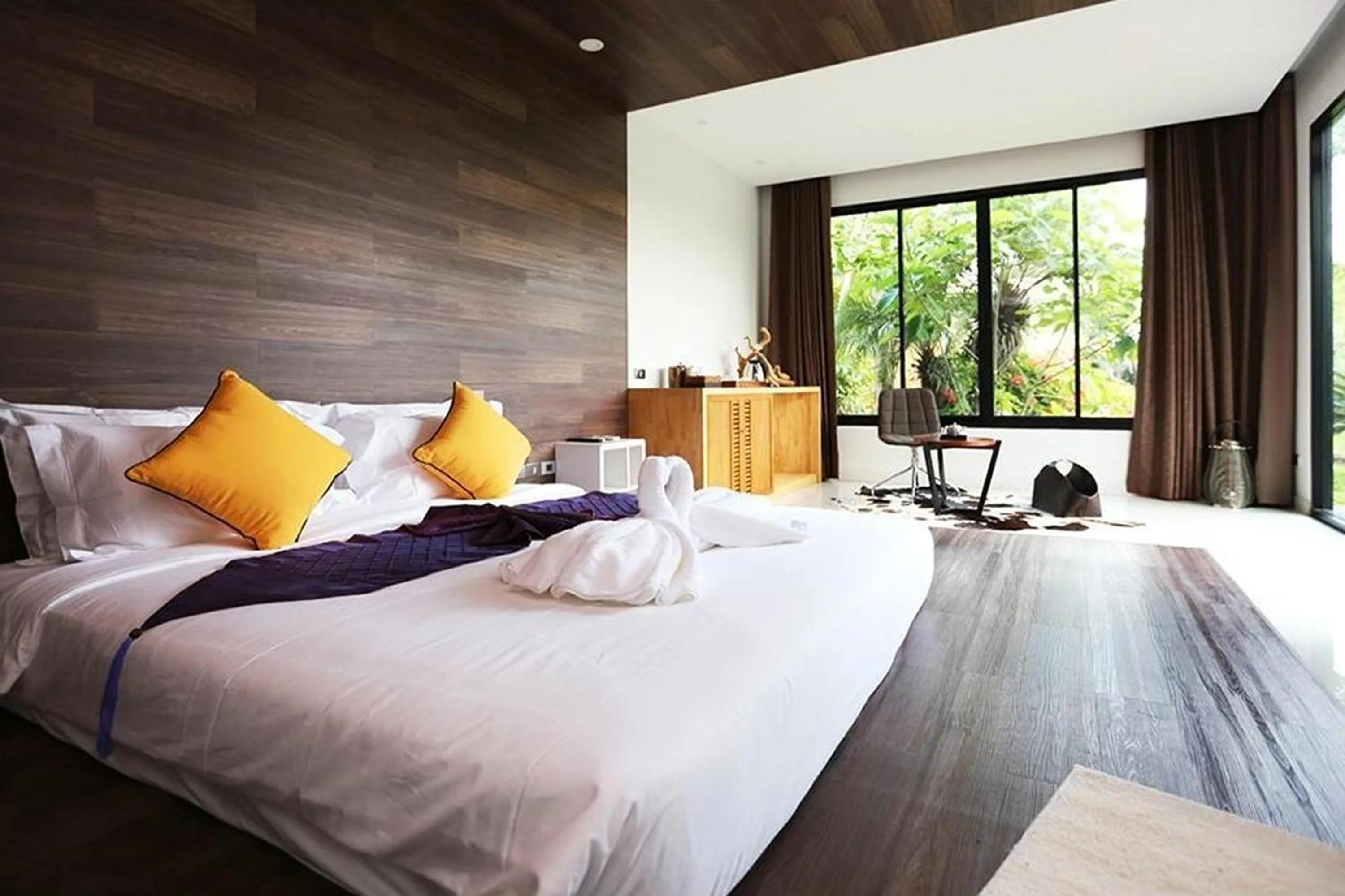 Bedroom in Thai Good Arts Resort