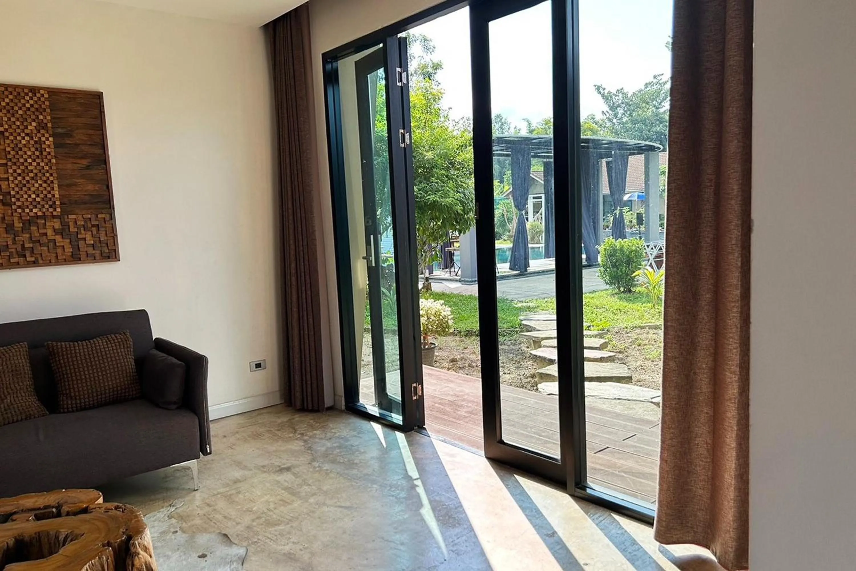 Seating area in Thai Good Arts Resort