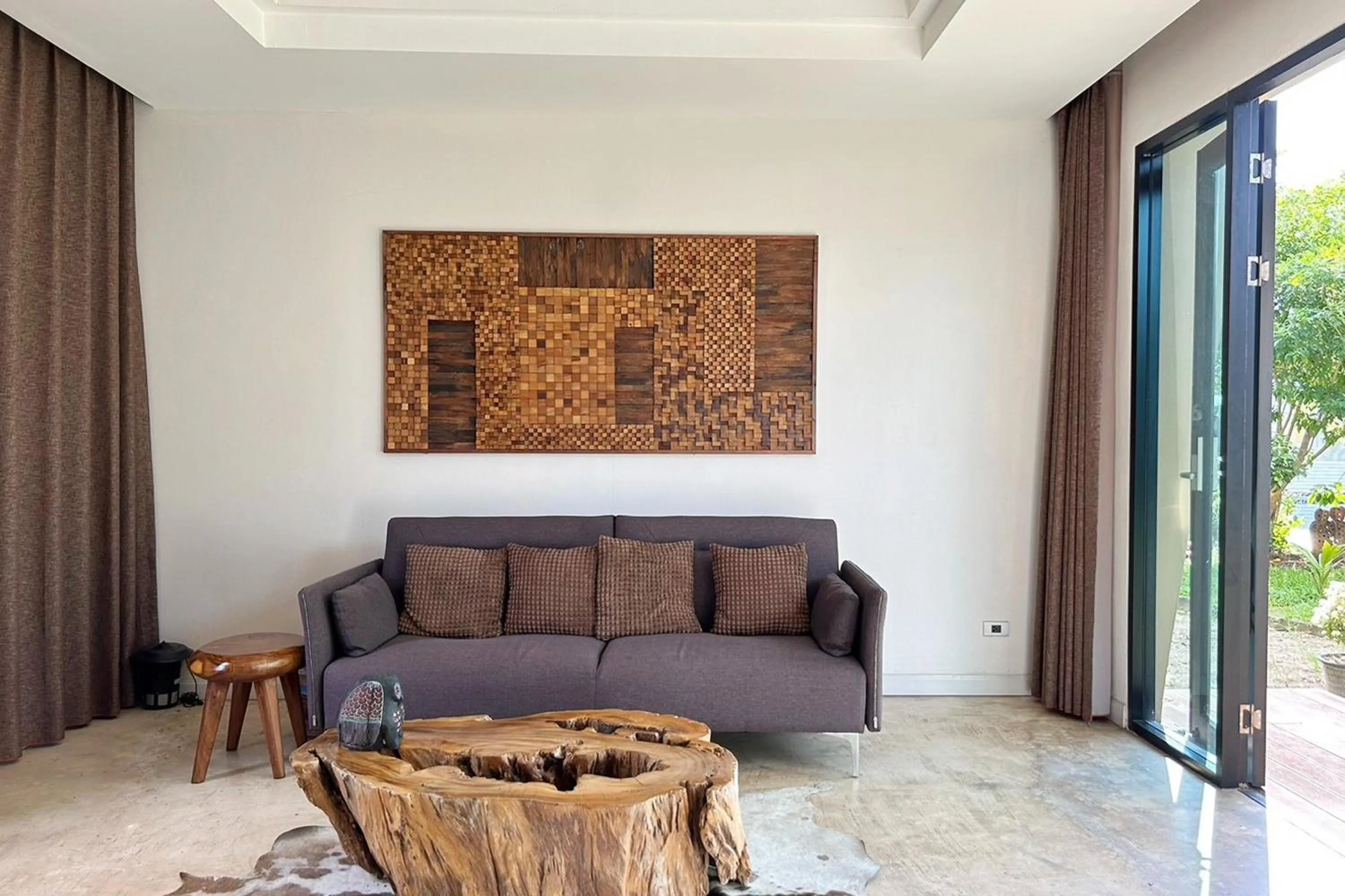 Seating area in Thai Good Arts Resort