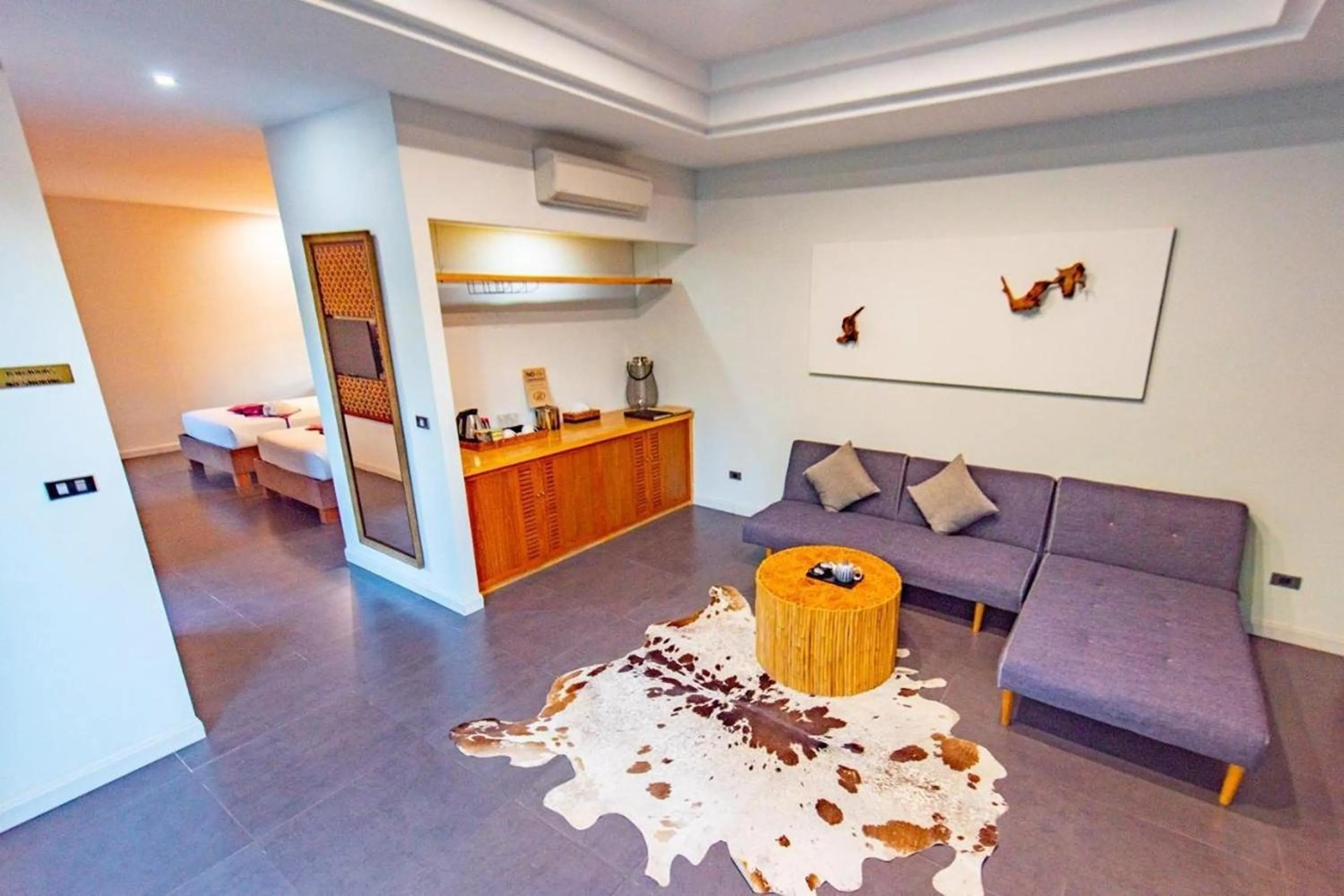 Seating area in Thai Good Arts Resort