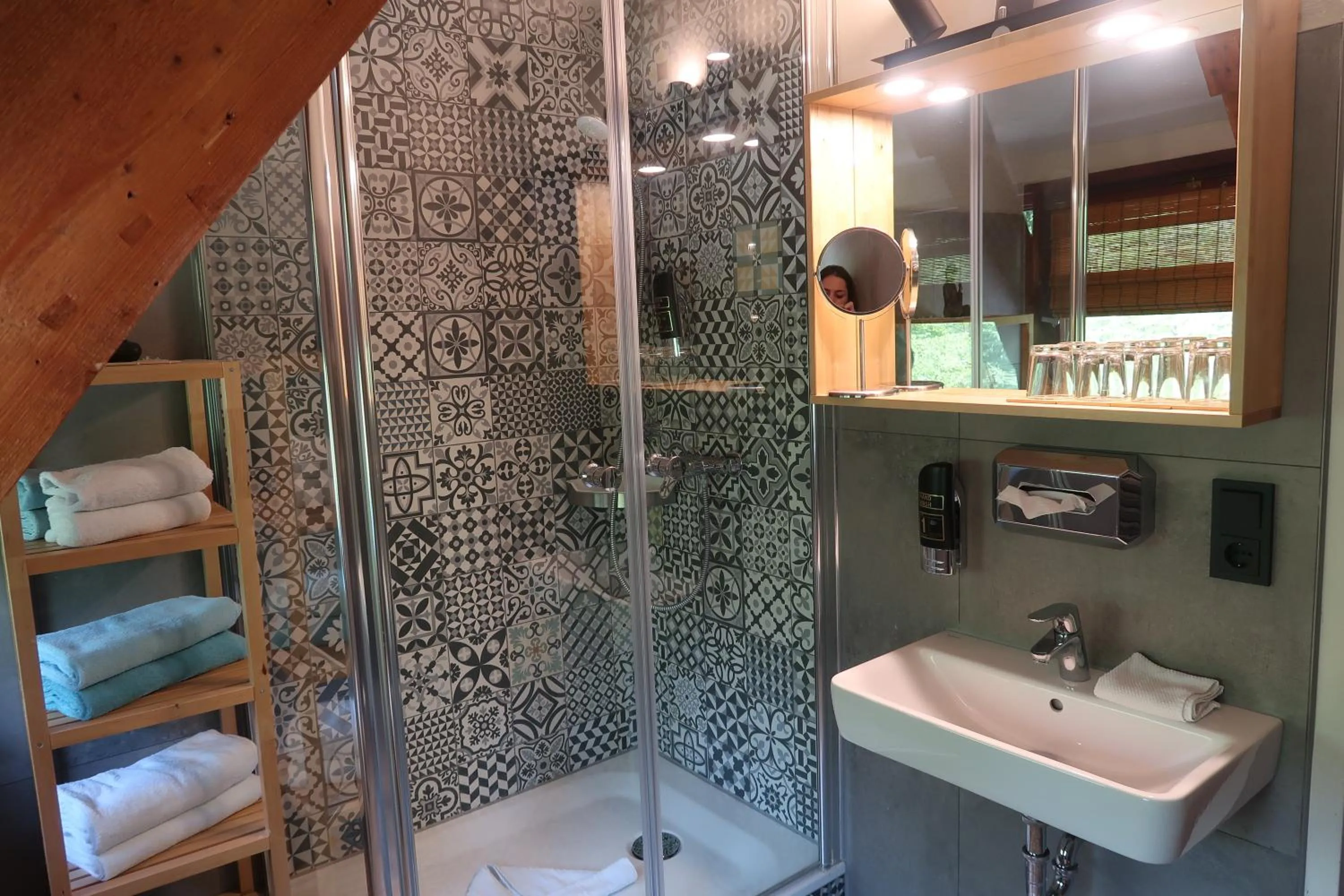 Bathroom in Lodge Seaside Boutique Hotel