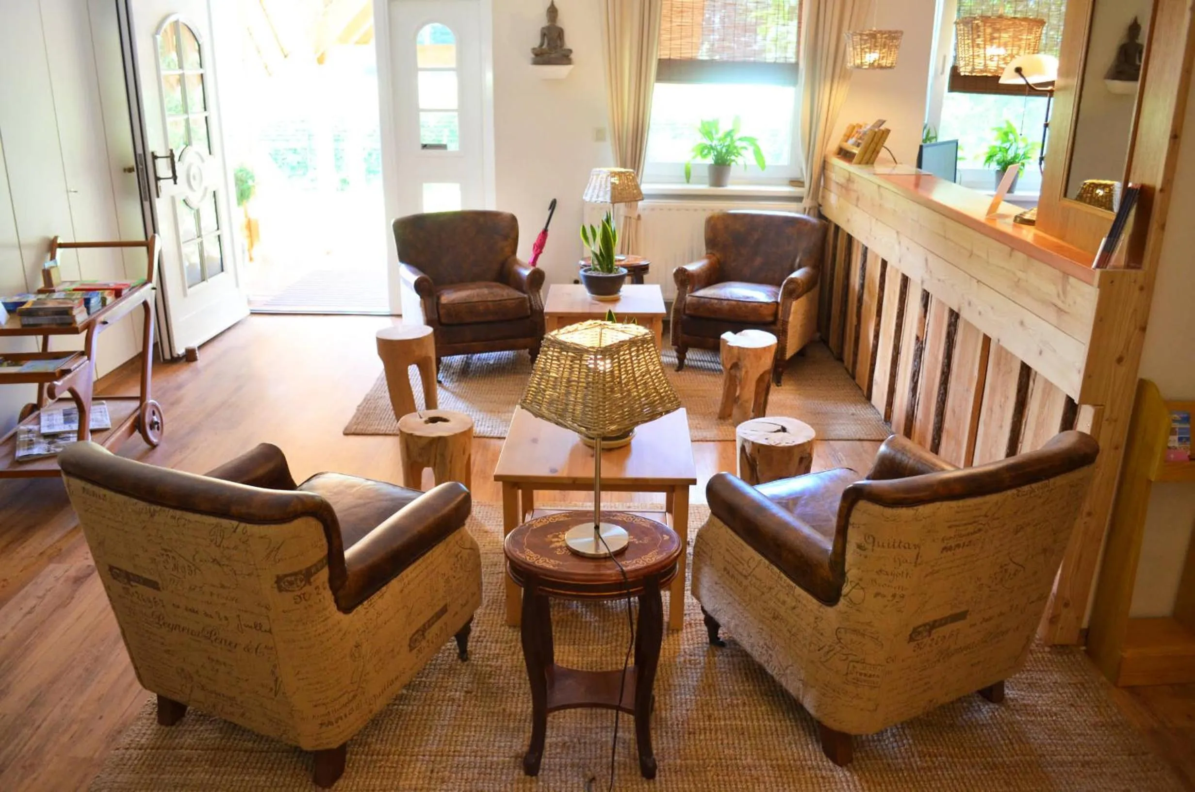 Lobby or reception in Lodge Seaside Boutique Hotel