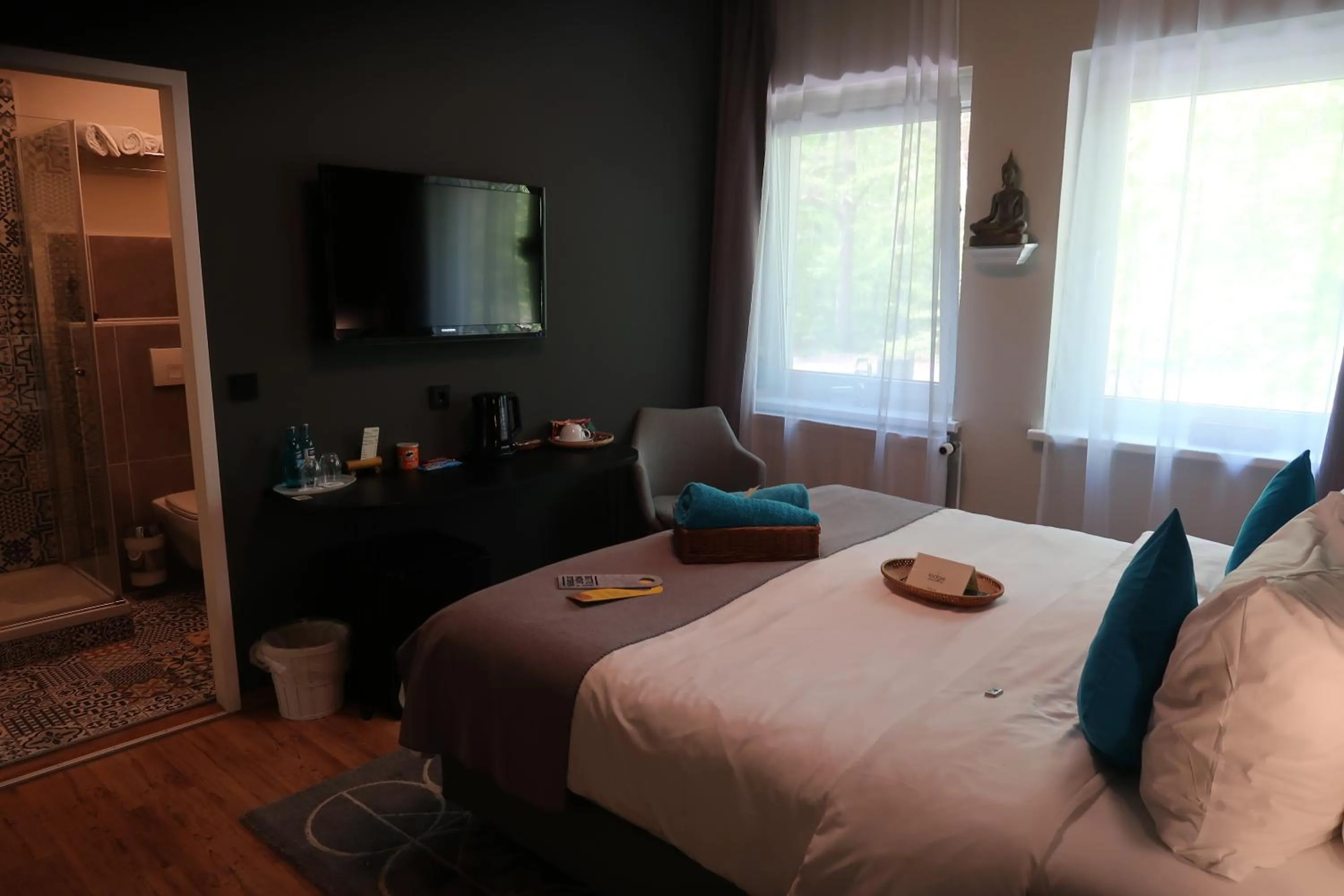 Bed in Lodge Seaside Boutique Hotel