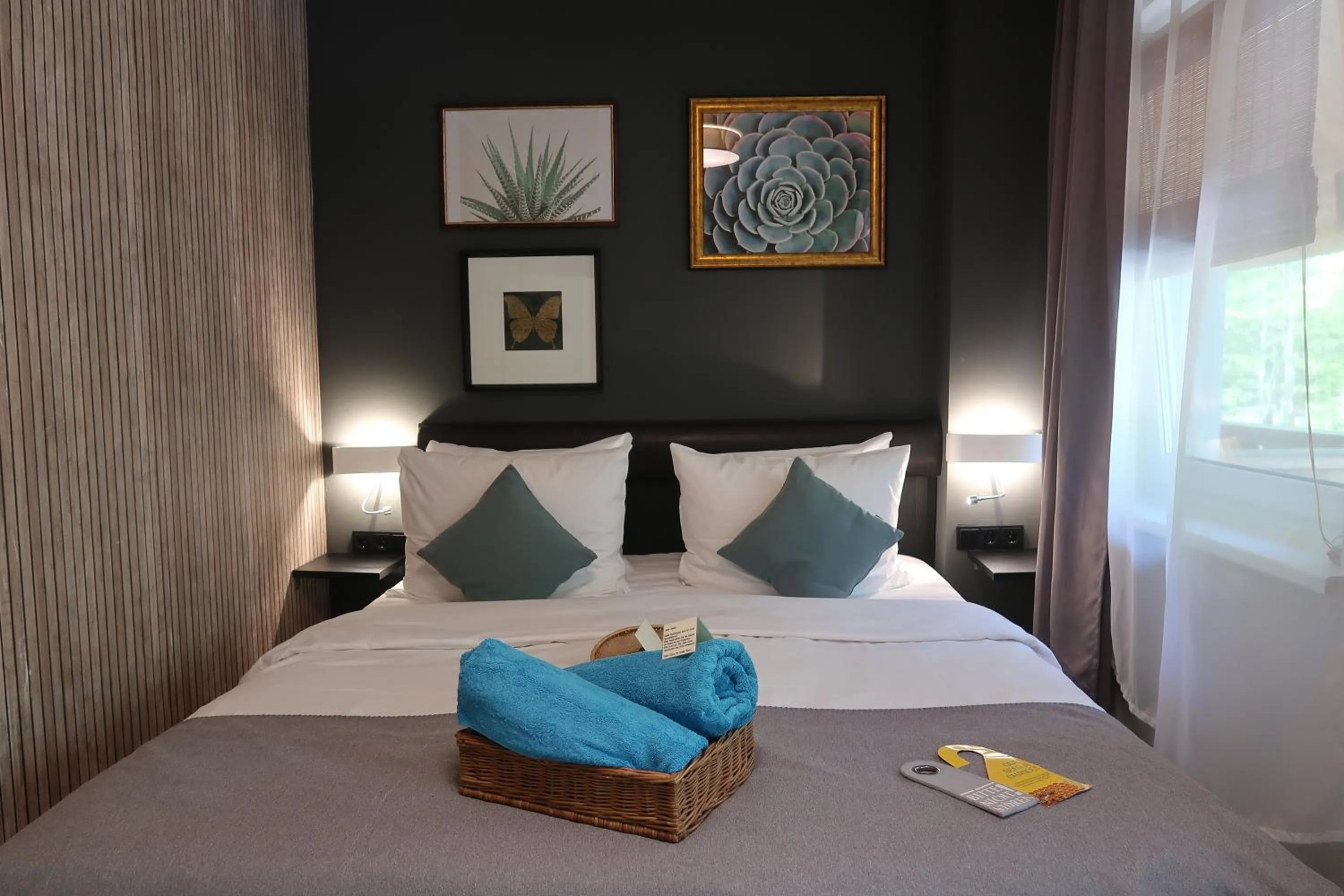 Bed in Lodge Seaside Boutique Hotel