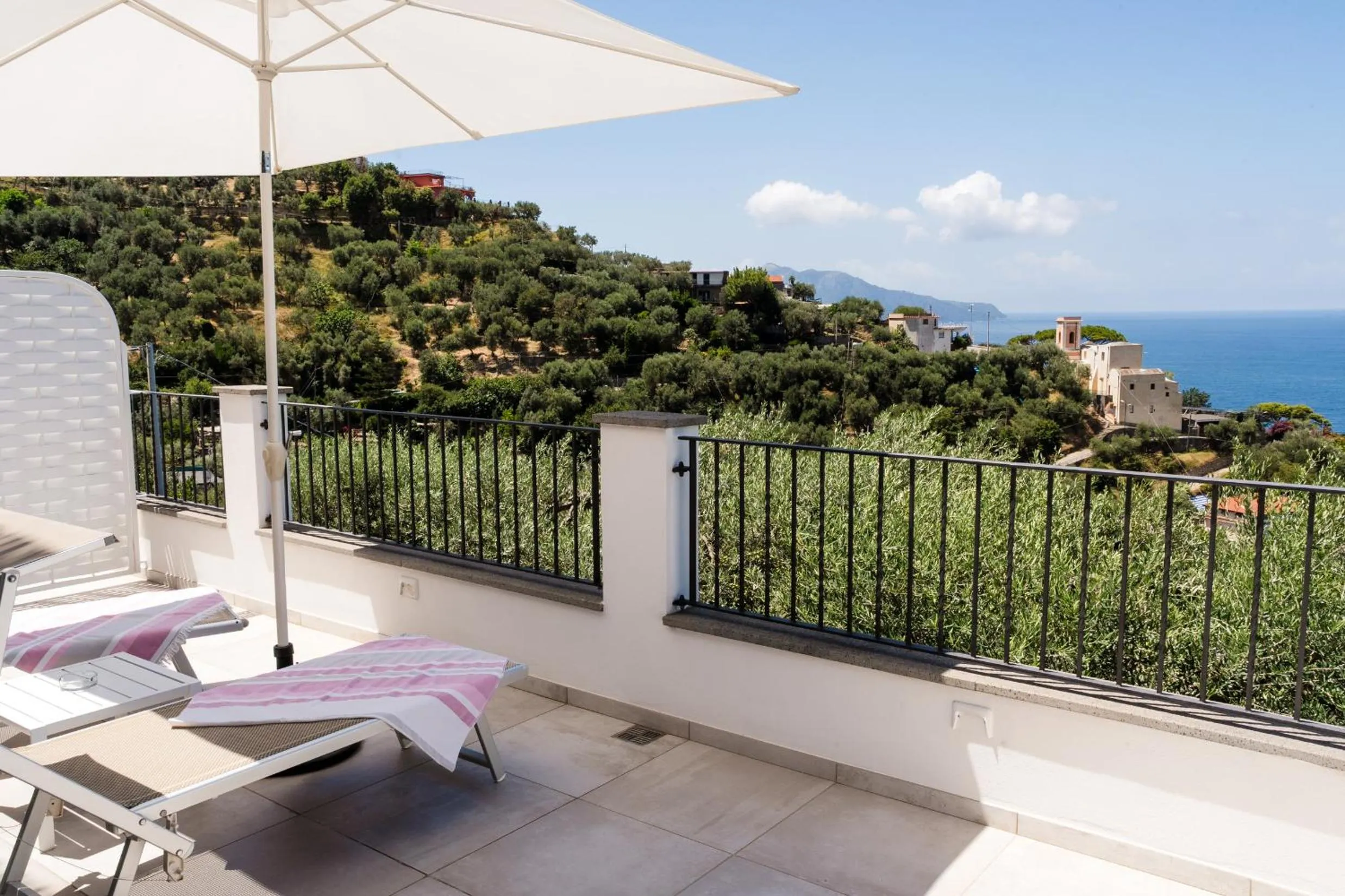 Natural landscape in Casa Clementina Marciano