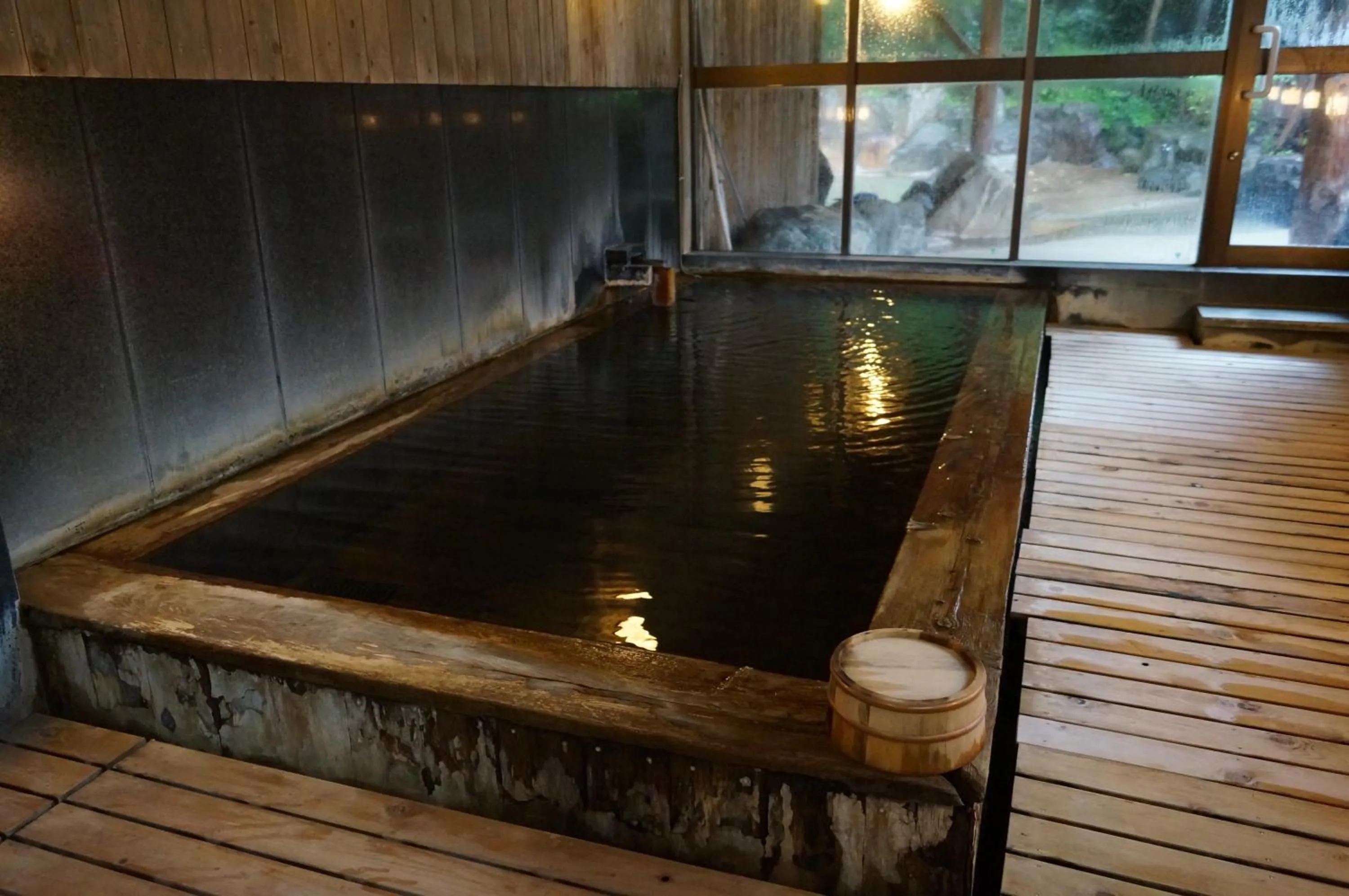 Open Air Bath in Kazeya