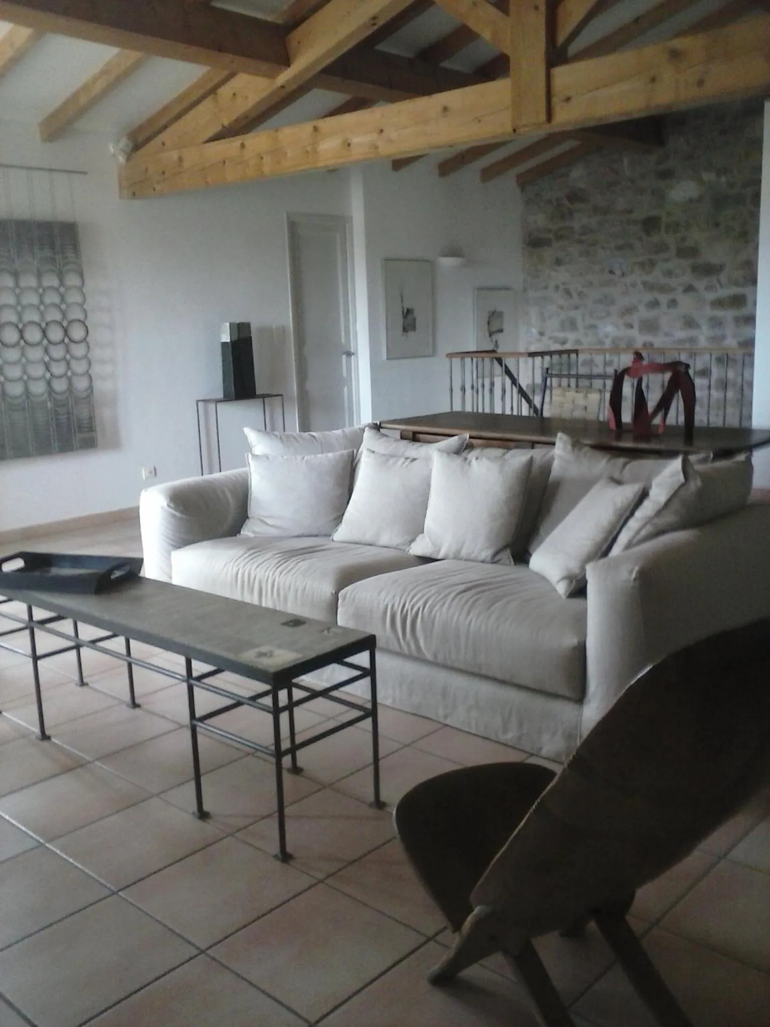 Living room in La Maison Du Ruisseau