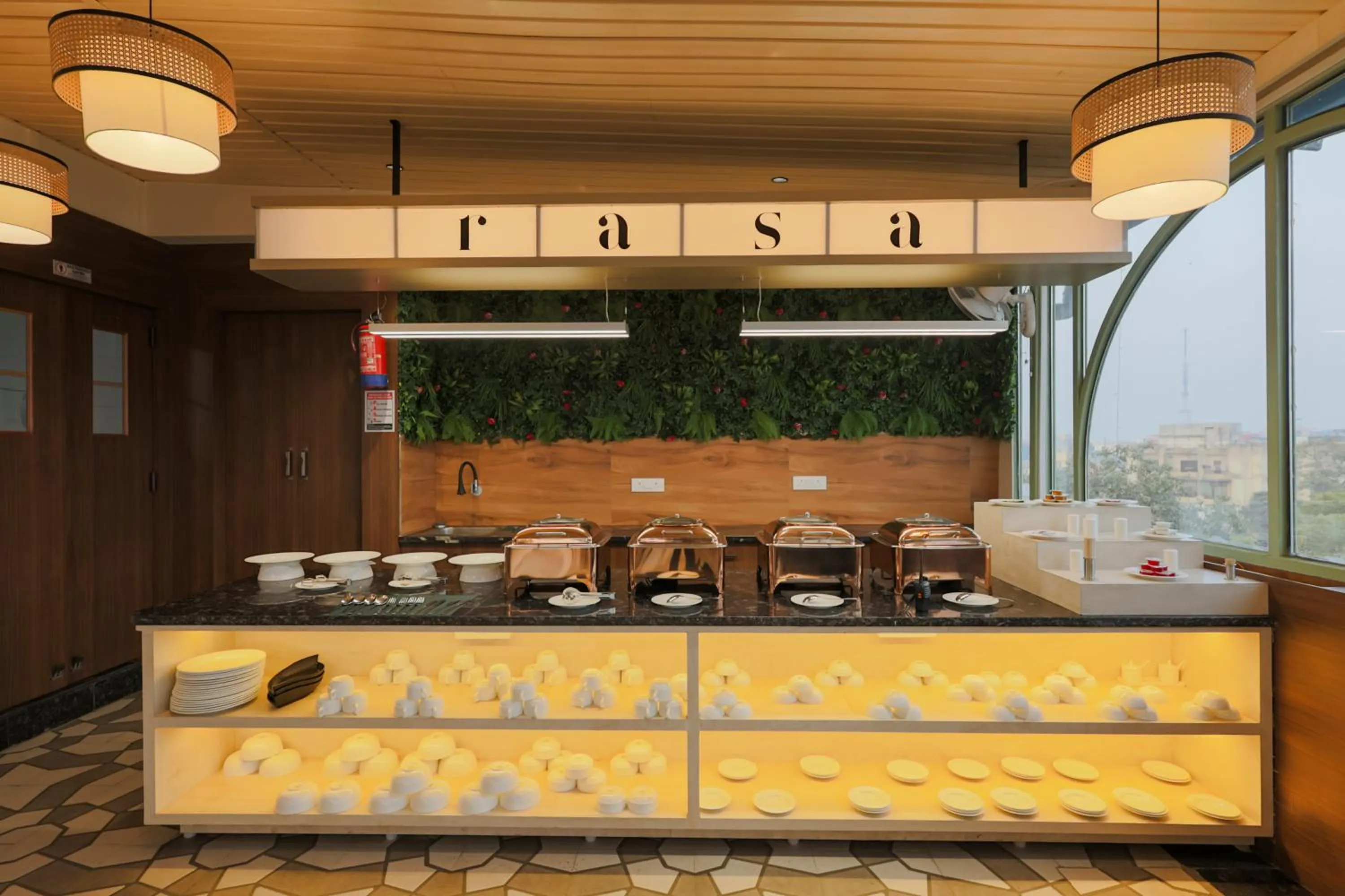 Buffet breakfast in The Triana