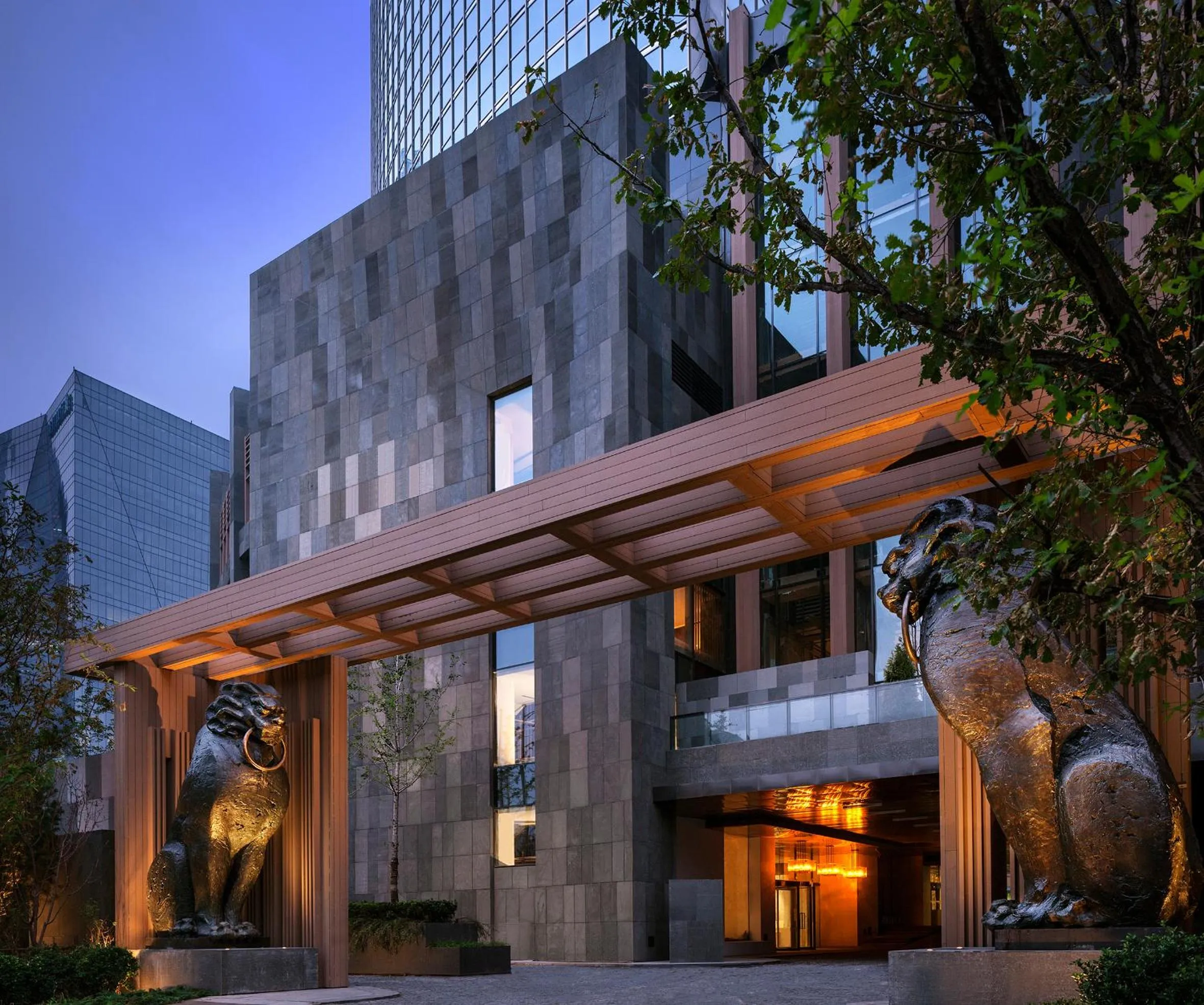 Property building in Rosewood Beijing