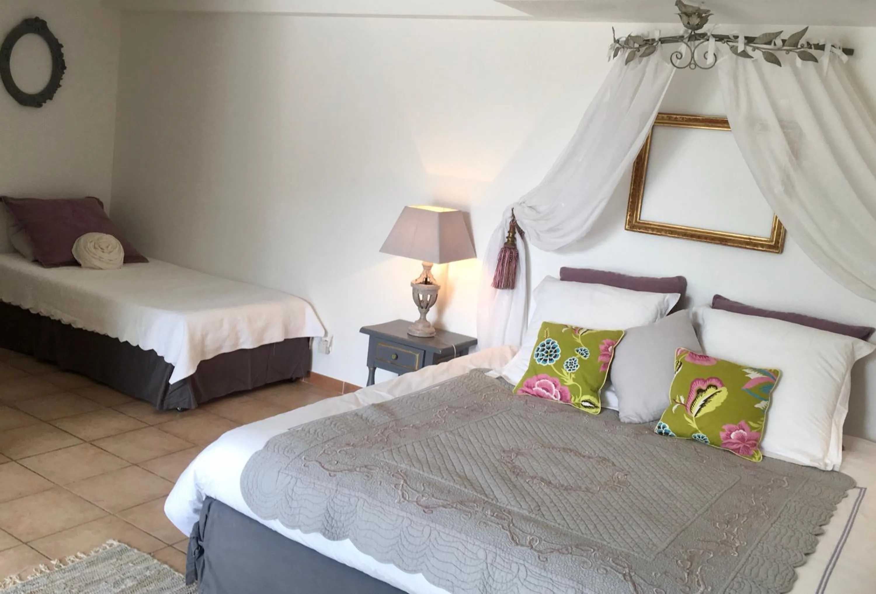 Bed in B&B Villa Ganesh