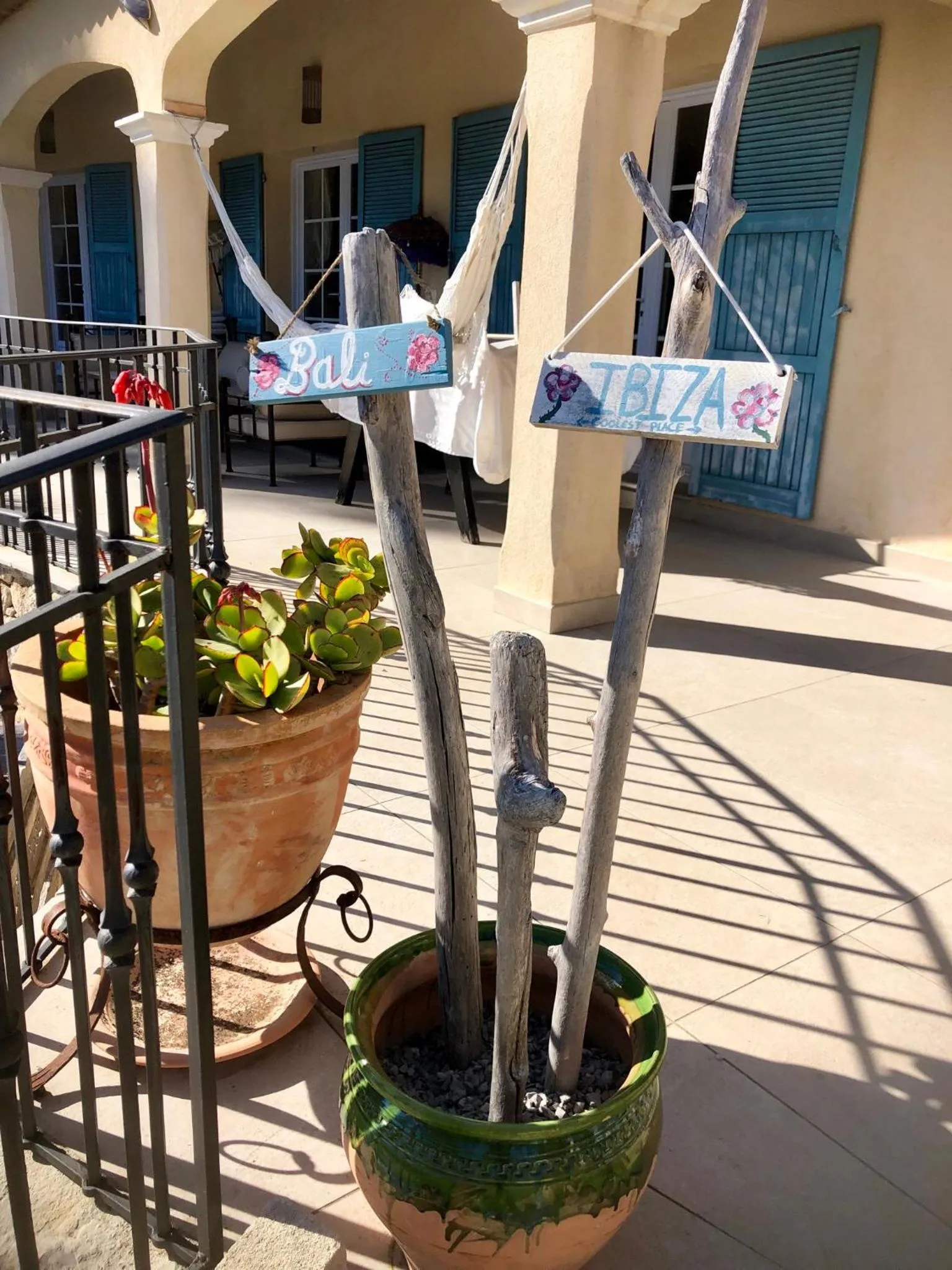 Patio in B&B Villa Ganesh