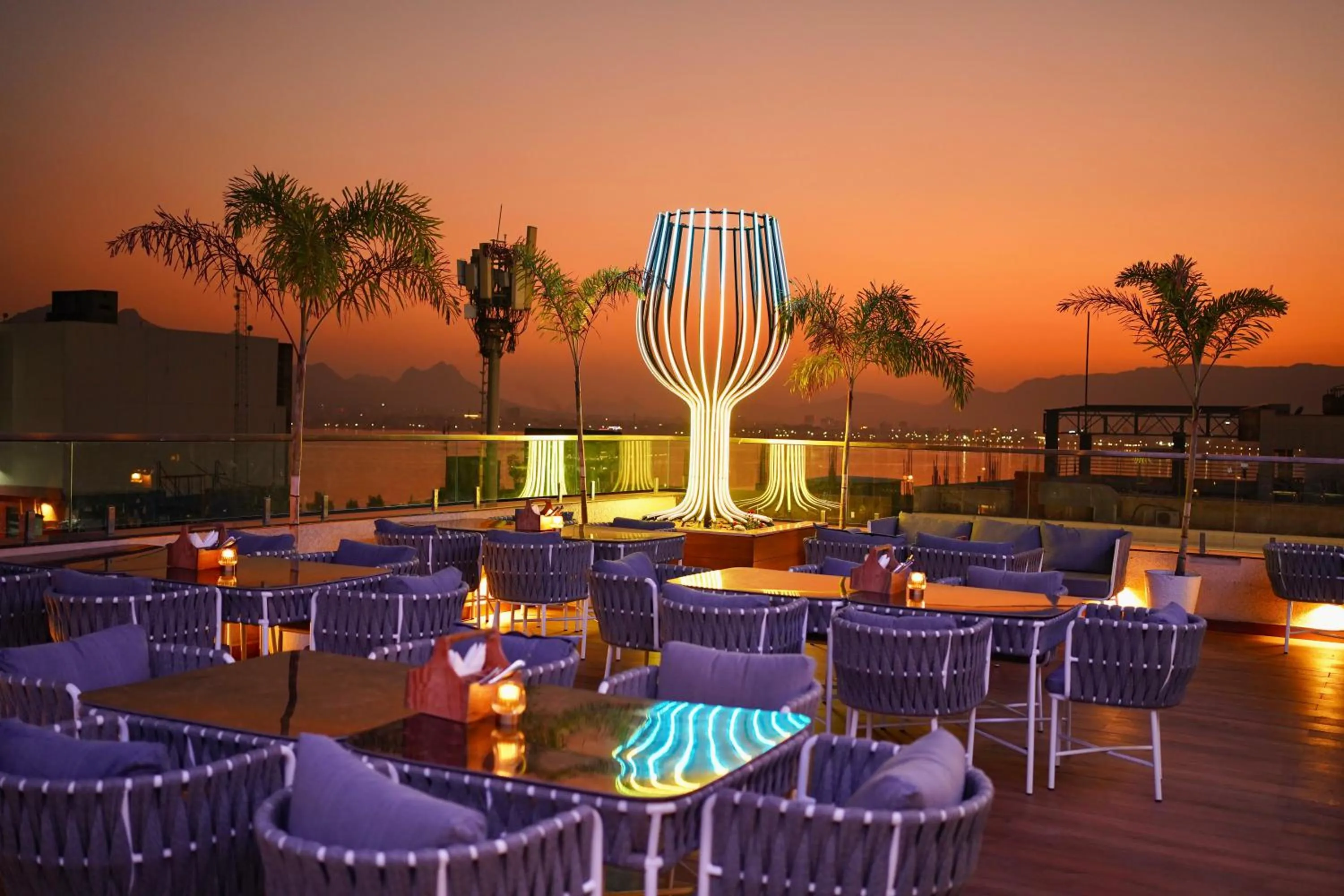 Restaurant/places to eat in The Fern Residency Ajmer