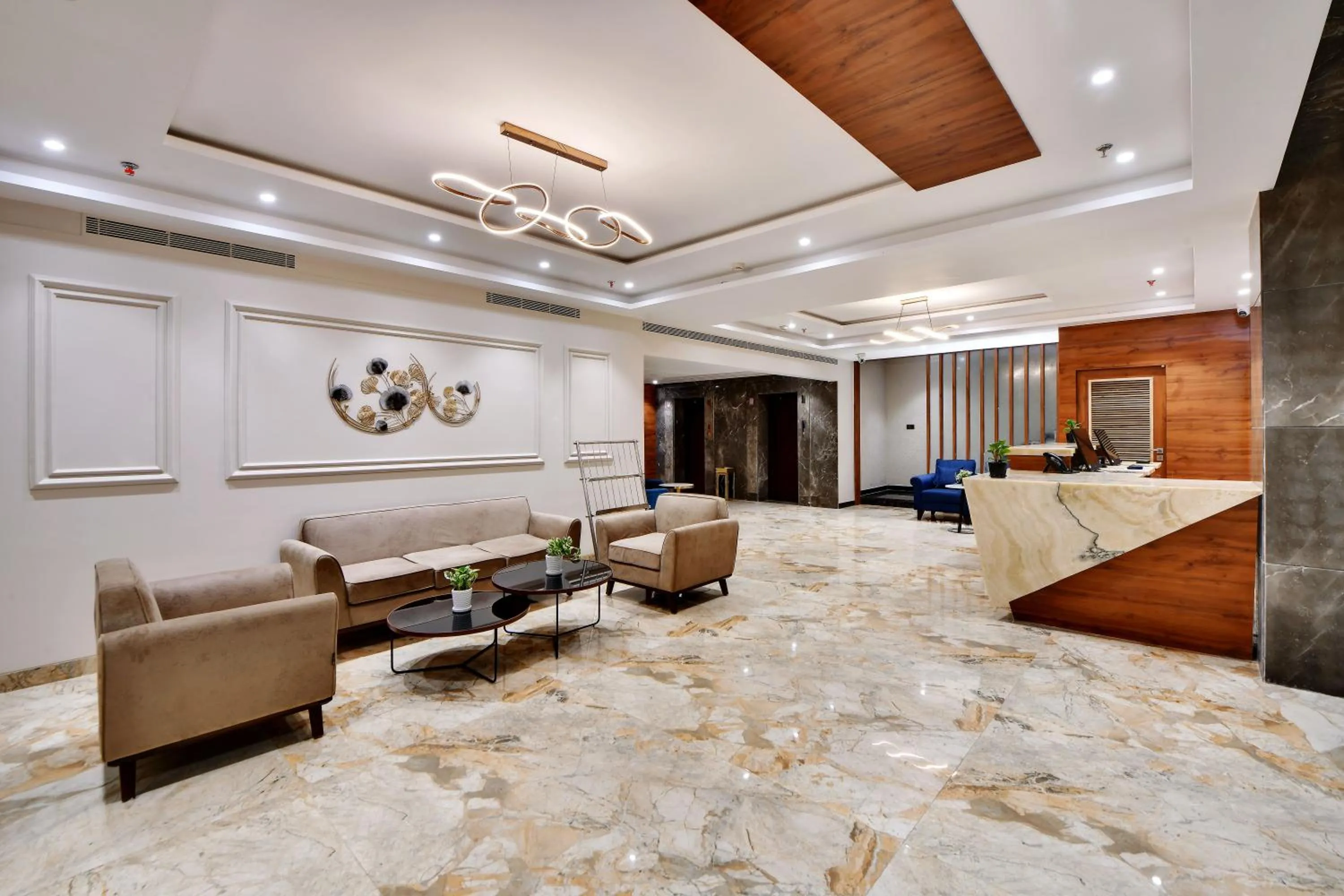 Lobby or reception in The Fern Residency Ajmer