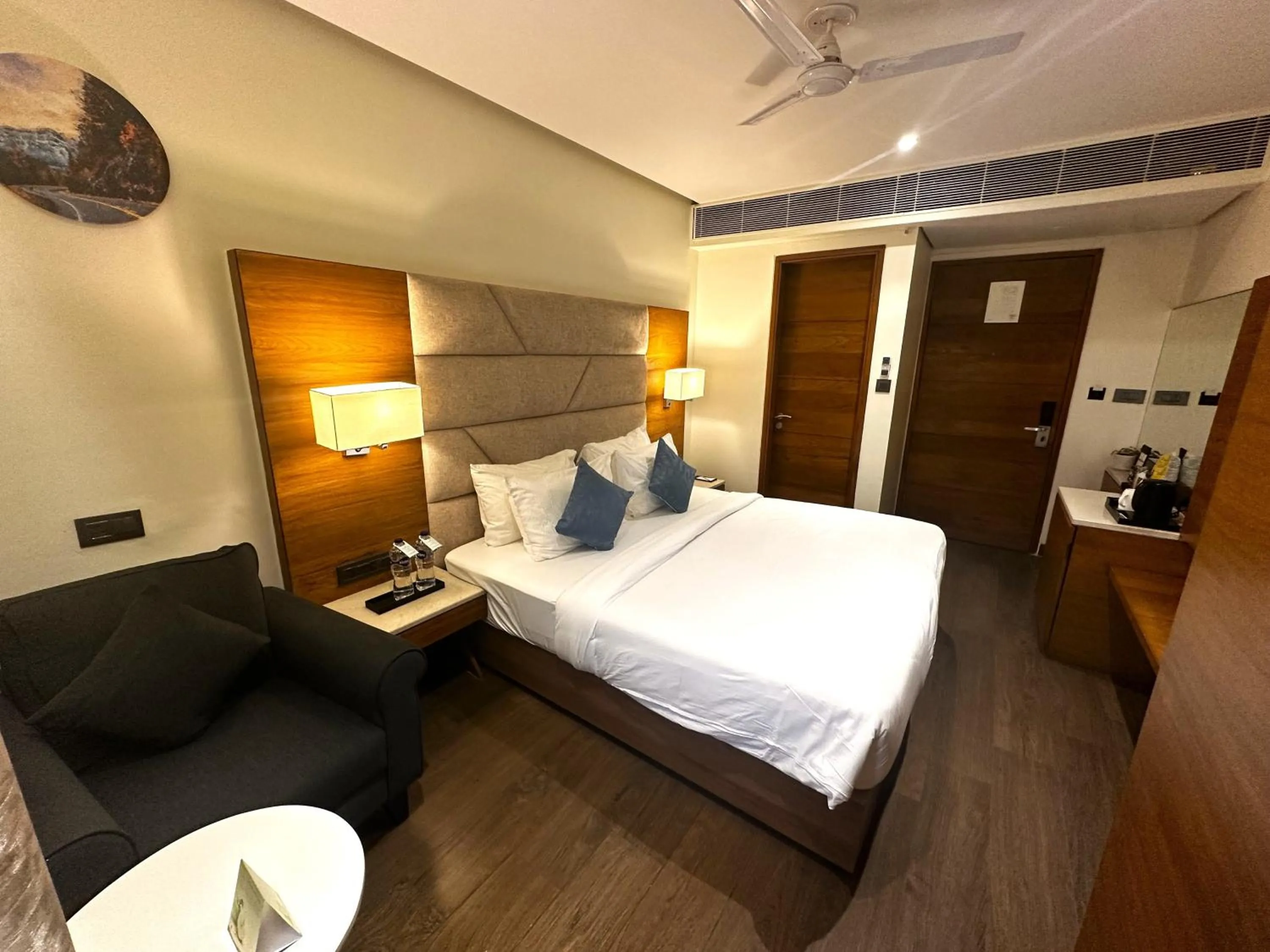 Bedroom, Bed in The Fern Residency Ajmer