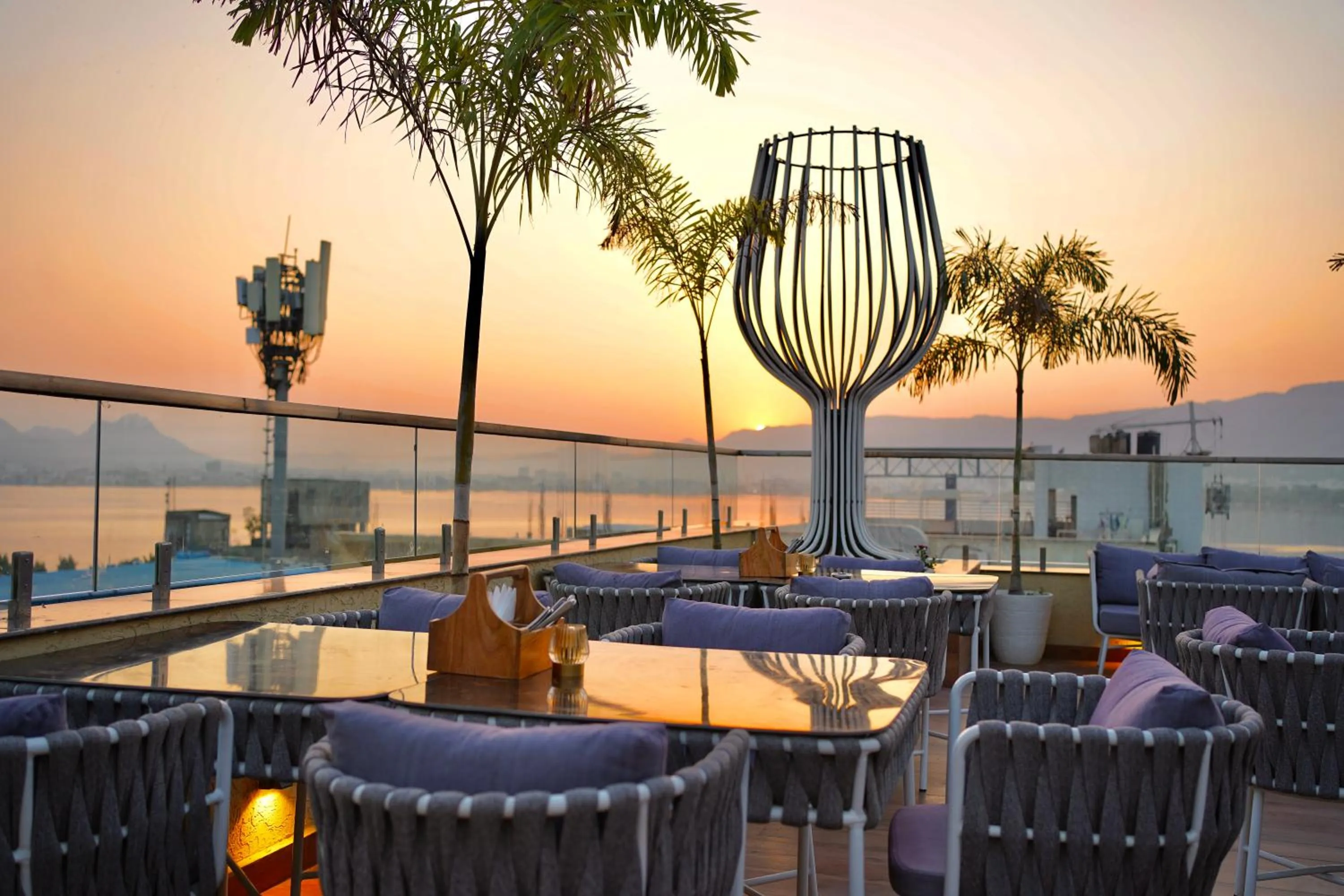 Restaurant/places to eat in The Fern Residency Ajmer