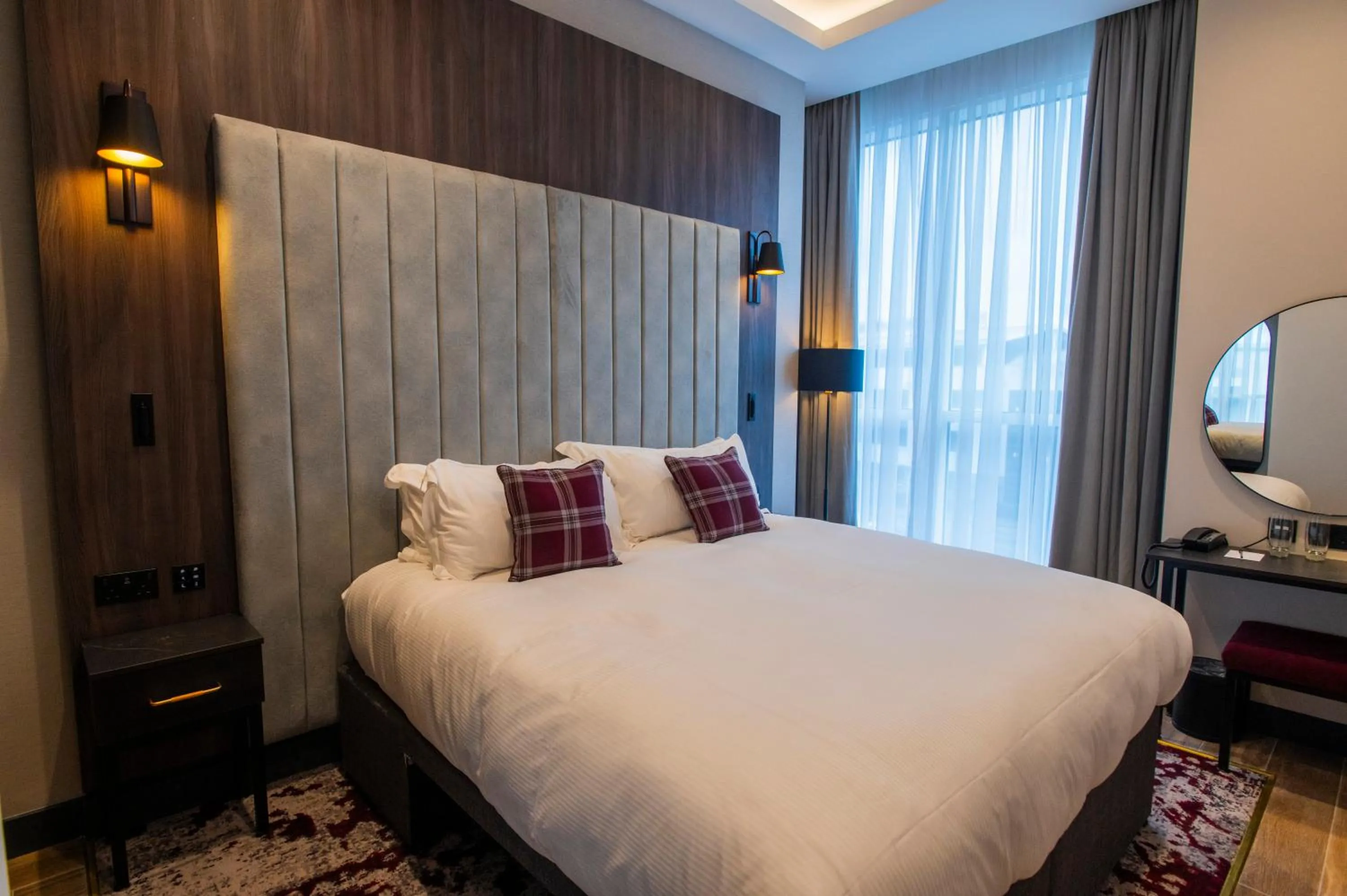 Photo of the whole room, Bed in Tynecastle Park Hotel