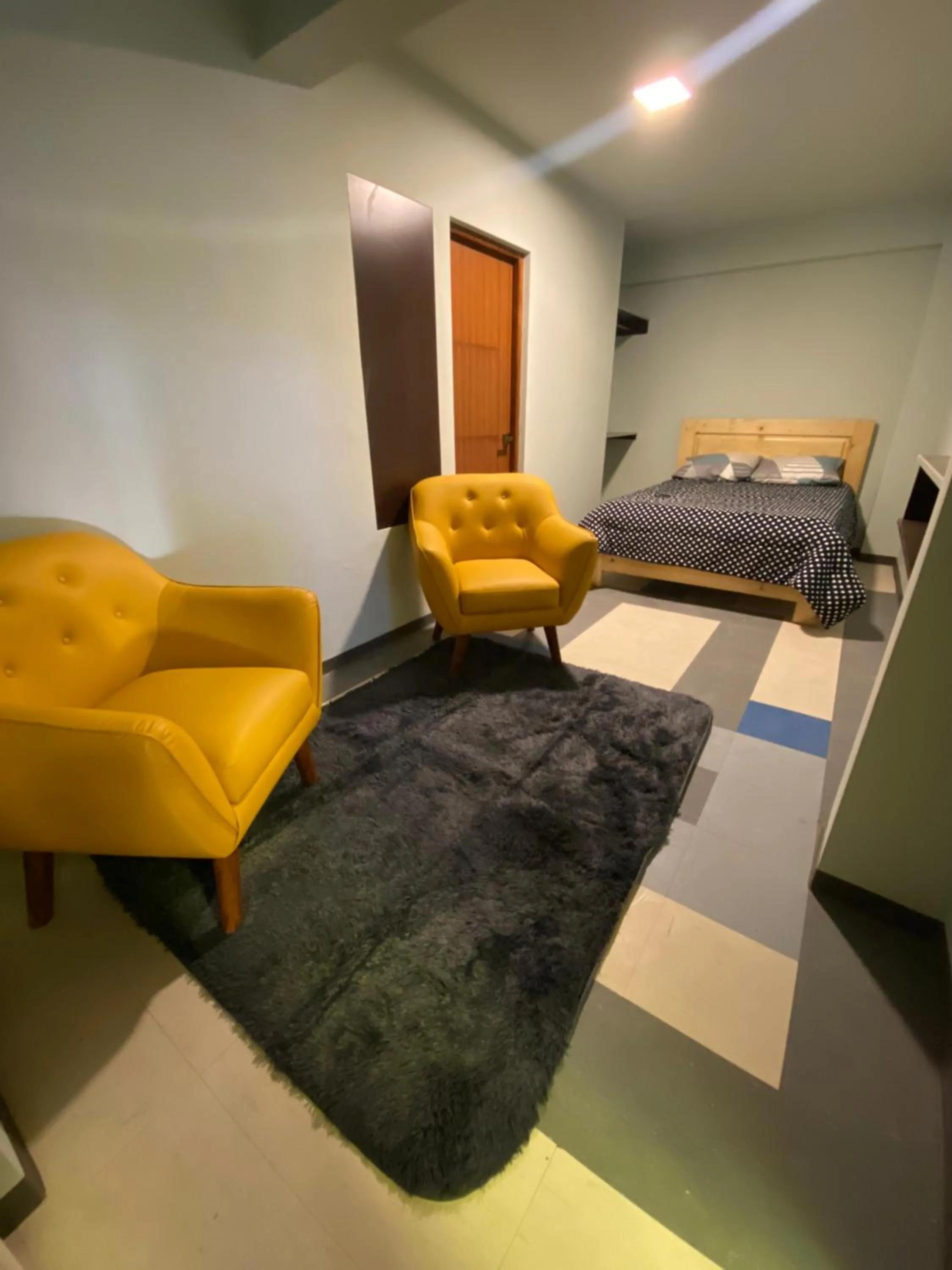 Bed in Mia Posada Copacabana