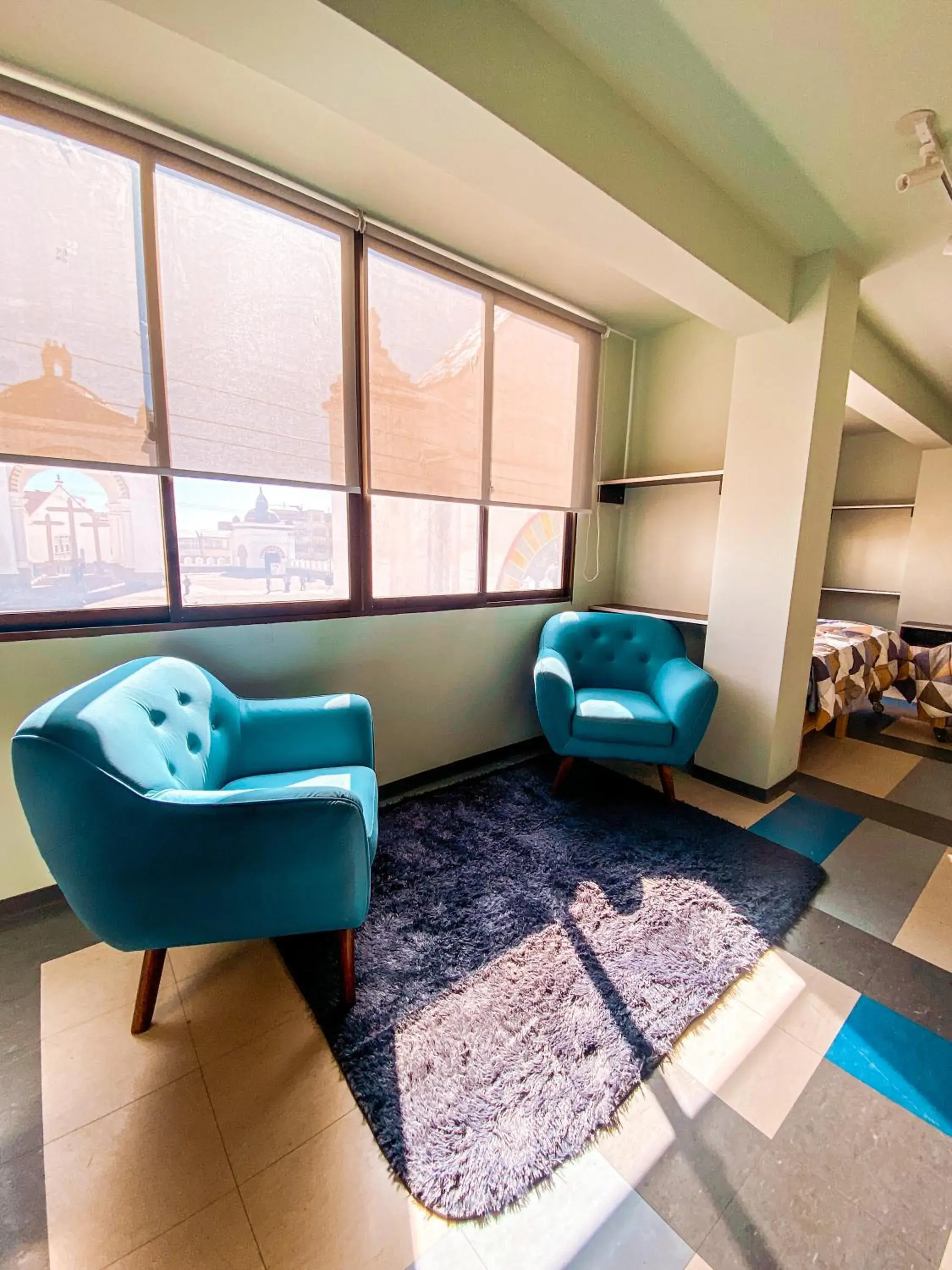 Triple Room with Private Bathroom - single occupancy in Mia Posada Hostel & Coworking Triple Room with Private Bathroom - single occupancy in Mia Posada Hostel & Coworking